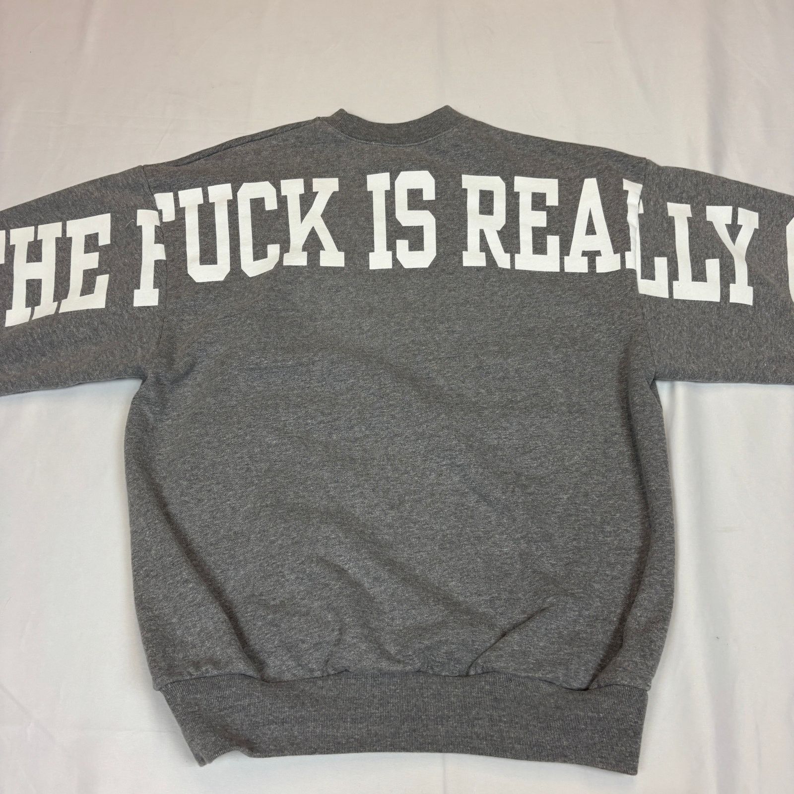 Freshjive Freshjive WTFIRGO Oversized Sweatshirt Men's Medium Size US M / EU 48-50 / 2 - 4 Thumbnail
