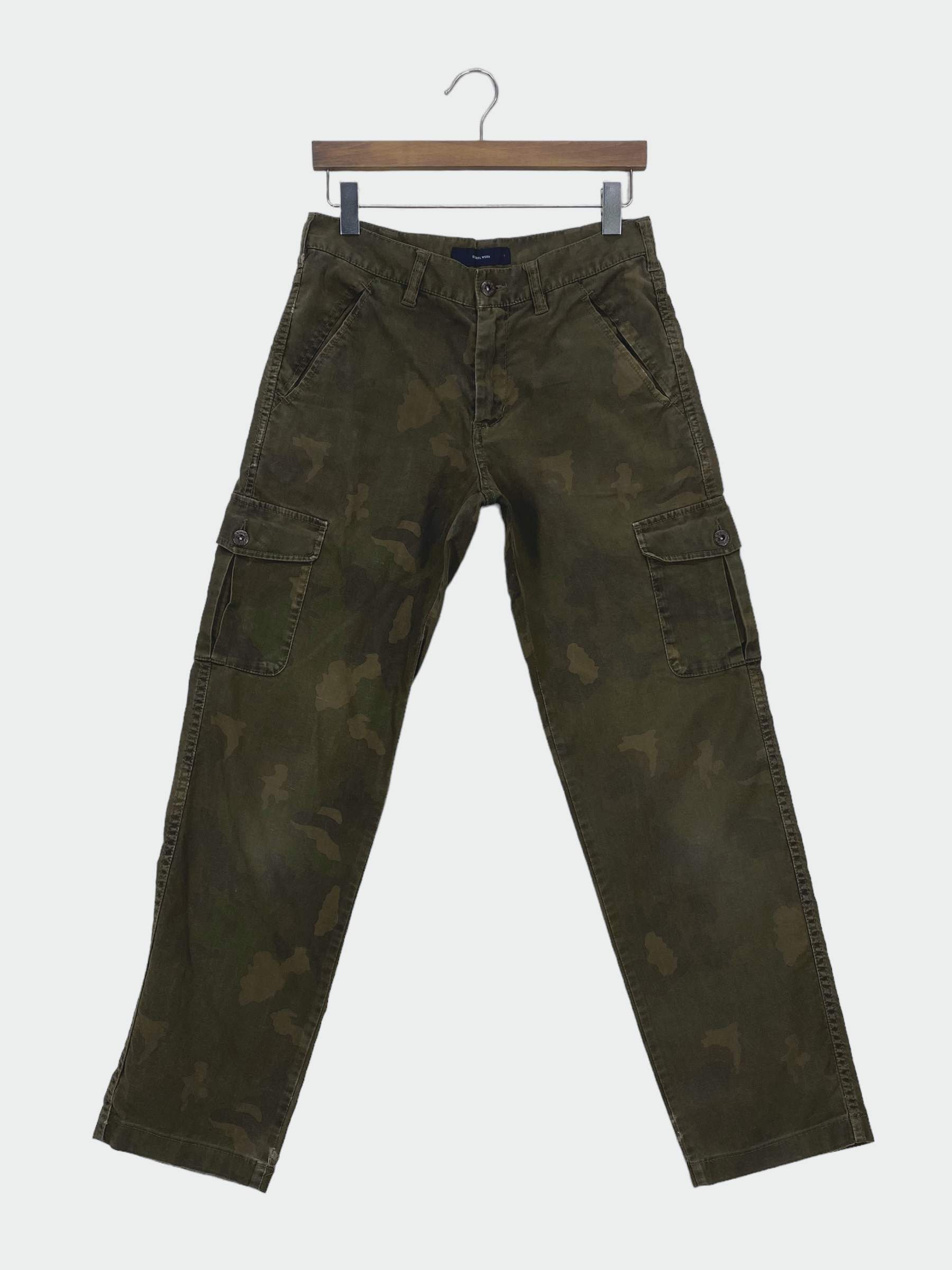 image of Global Work Pants Hickory Pants in Camo, Men's (Size 29)