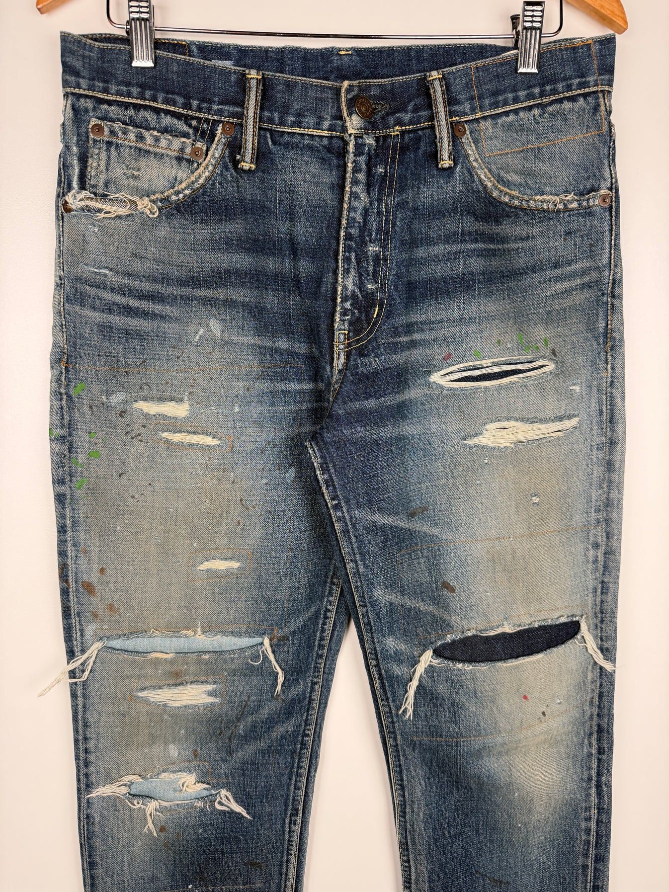 Visvim SS19 SPOT Social Sculpture 03 Damaged-17 Size US 32 / EU 48 - 3 Thumbnail