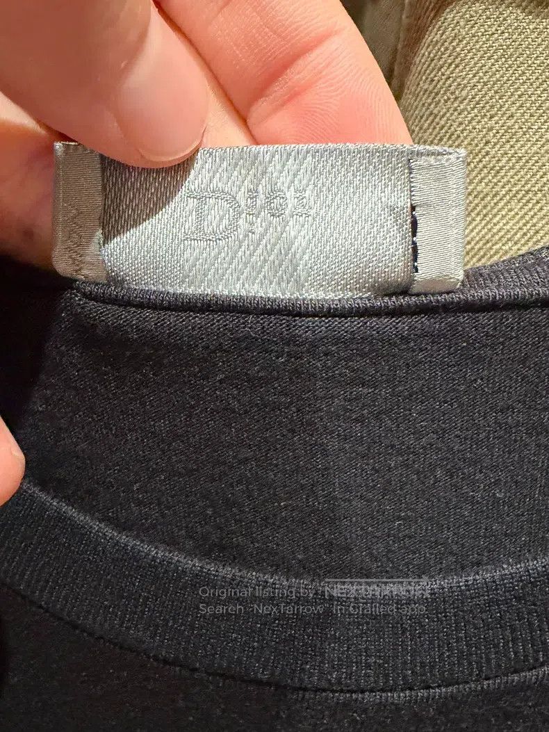 Dior Dior Little bee micro-label embroidery round-neck short sl Size US M / EU 48-50 / 2 - 5 Thumbnail