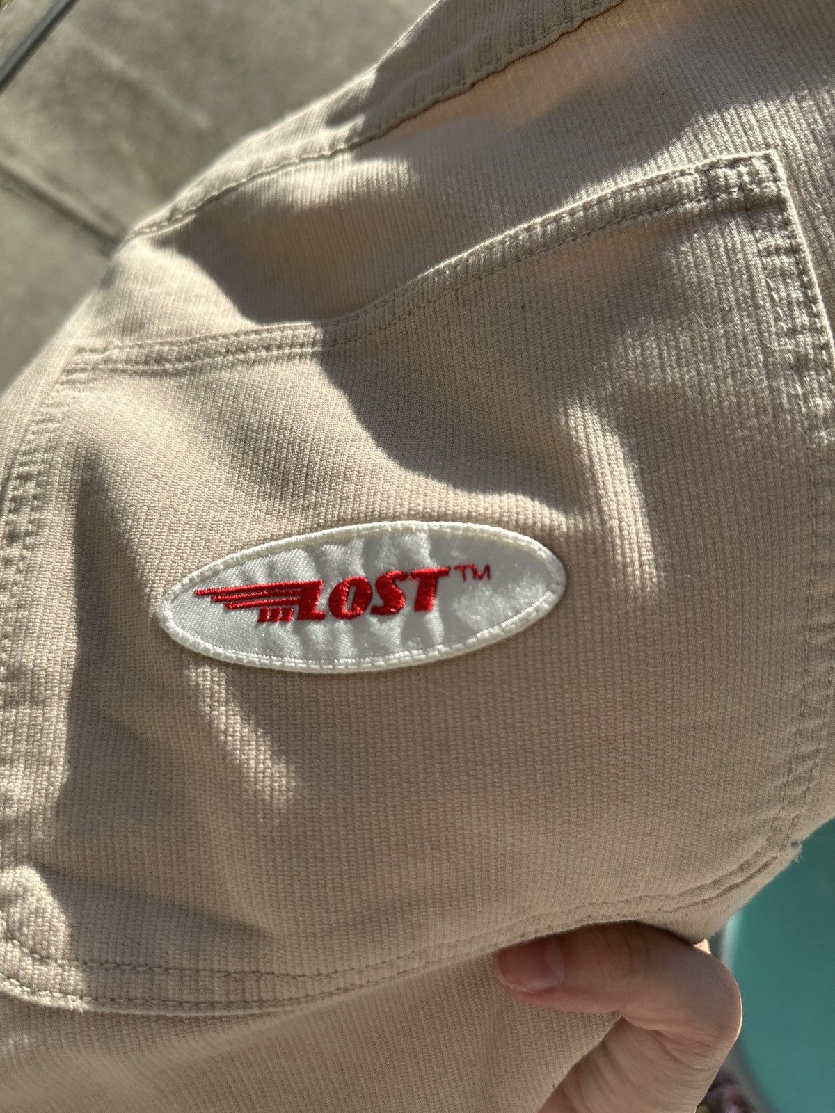 Lost Enterprises × Vintage …LOST Vintage Baggy Cargo Pants Size US 36 / EU 52 - 1 Thumbnail