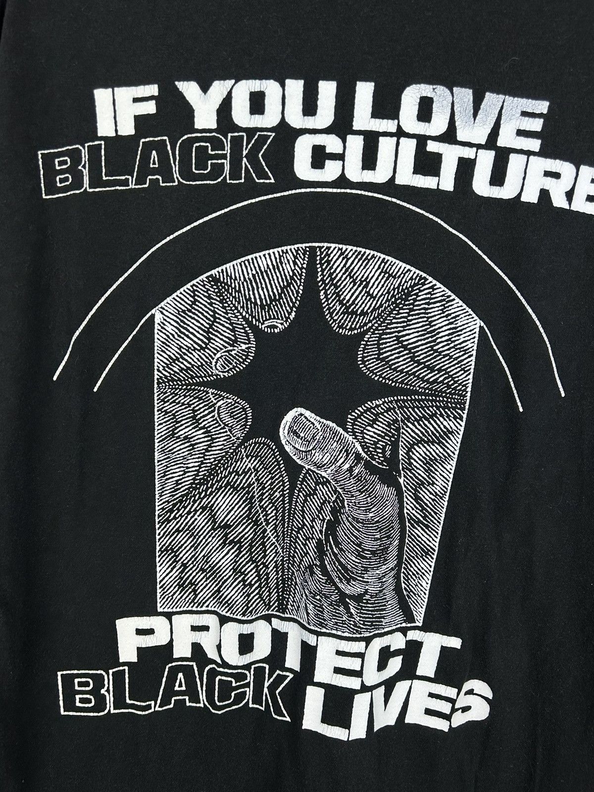 Brain Dead Brain Dead Blood Orange Protect Black Lives T-Shirt In Black Size US L / EU 52-54 / 3 - 2 Thumbnail