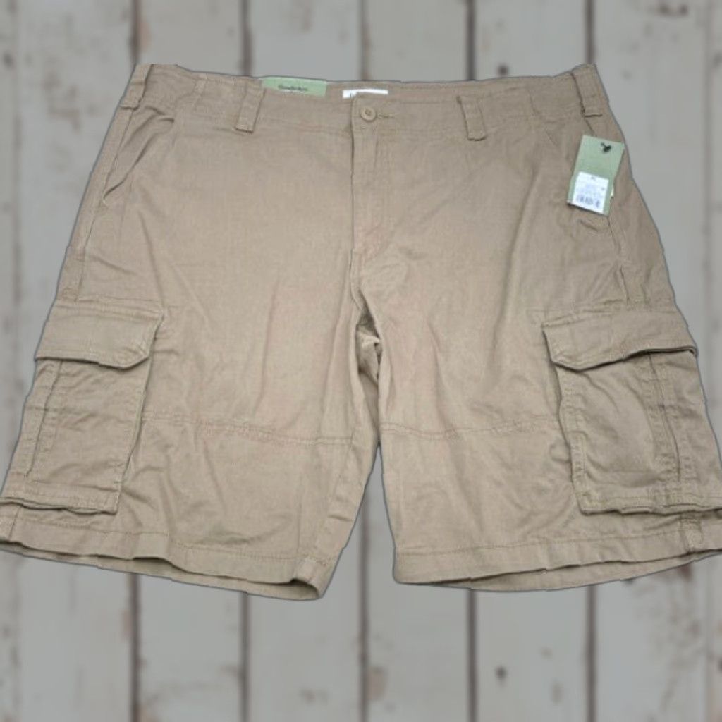 Vintage VINTAGE Goodfellow Cargo Shorts Men's 40 Brown Stretch NWT 4676 Size US 40 / EU 56 - 1 Thumbnail