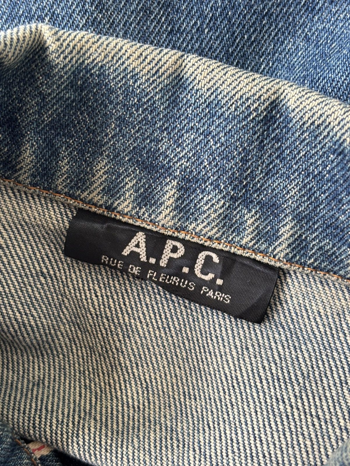 A.P.C. Selvedge Type 2 Trucker Denim Jacket Size US S / EU 44-46 / 1 - 7 Thumbnail