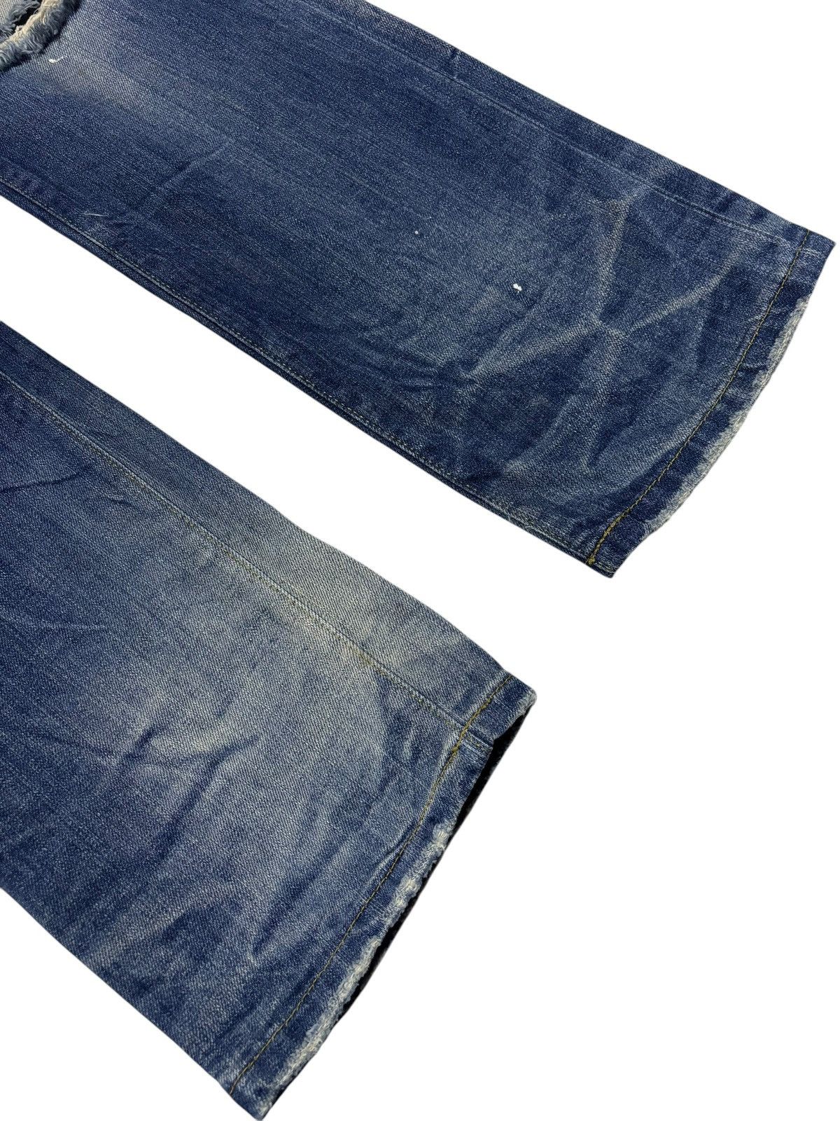 14th Addiction × Japanese Brand Vintage A.V.H Costume Black Label Distressed Jeans Size US 31 - 5 Thumbnail