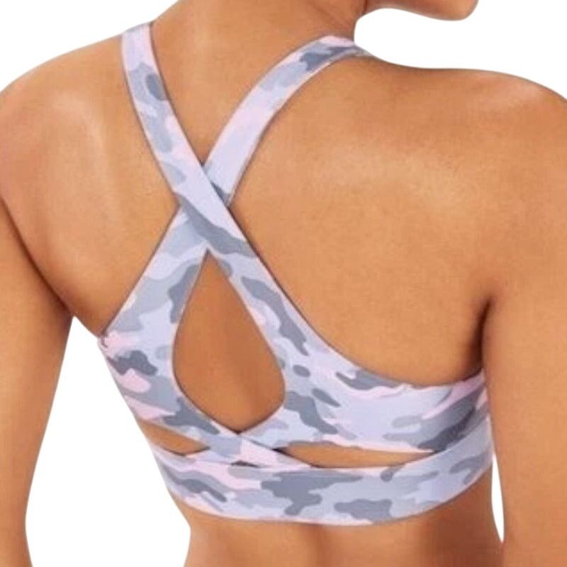 Fabletics Fabletics Ella High Impact Sports Bra in Pink Camo, Size XXS Size ONE SIZE - 2 Thumbnail