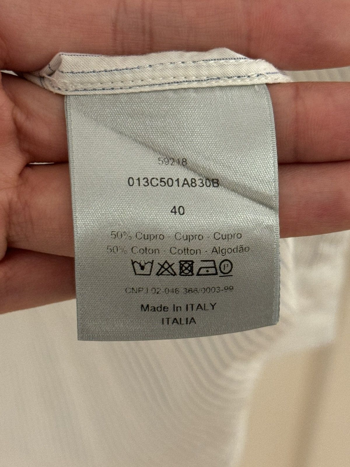 Dior Dior Men SS20 Striped Shirt Size US M / EU 48-50 / 2 - 5 Thumbnail