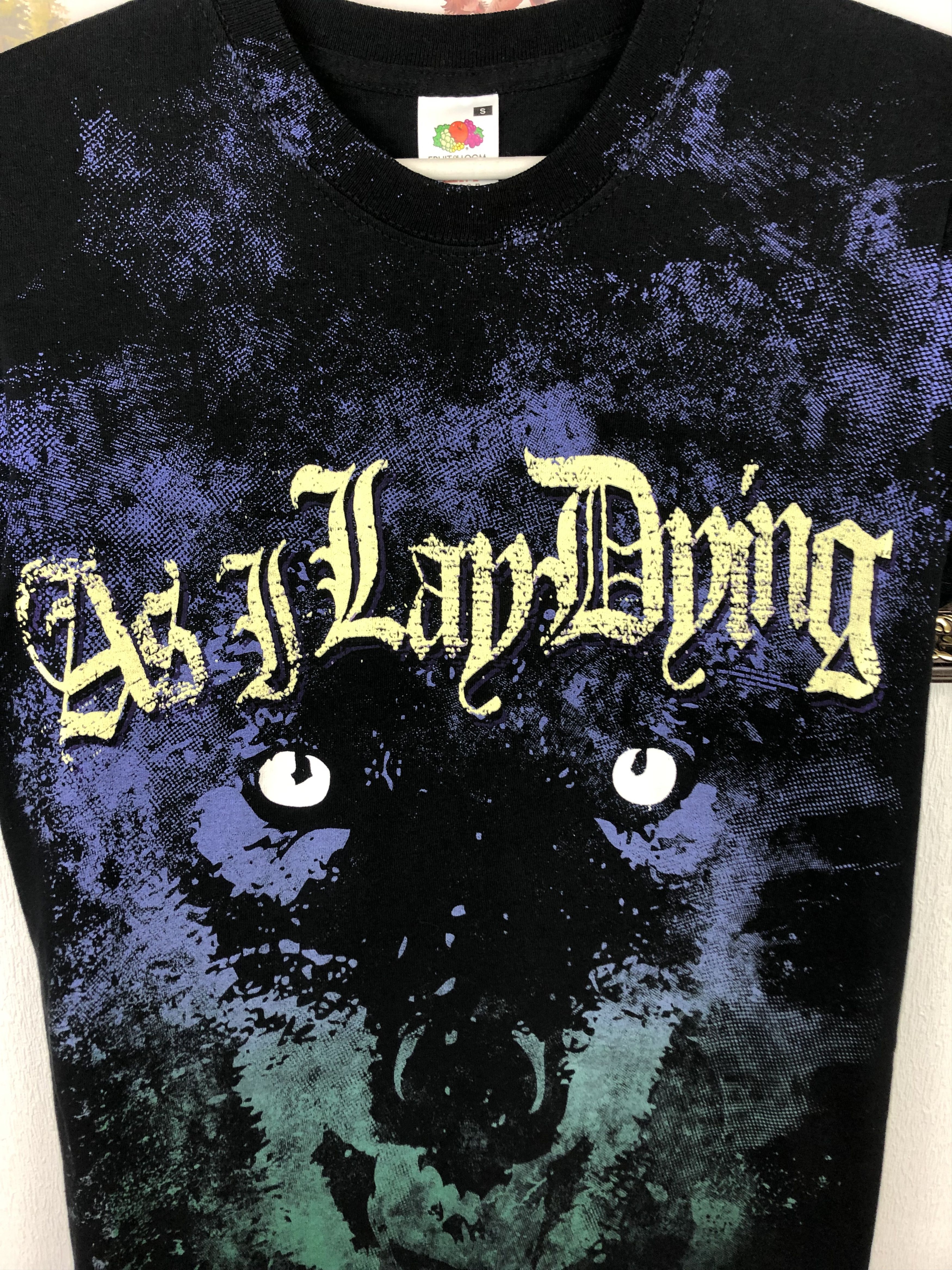 Vintage Vintage As I Lay Dying Shirt Over Print Band Tee Rare Y2K Size US S / EU 44-46 / 1 - 4 Thumbnail