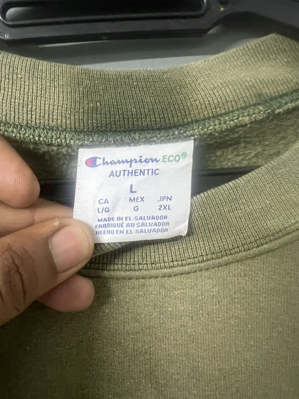 Vintage GOAT🔥GREEN SUN FADED ERD GRUNGE Size US L / EU 52-54 / 3 - 5 Thumbnail