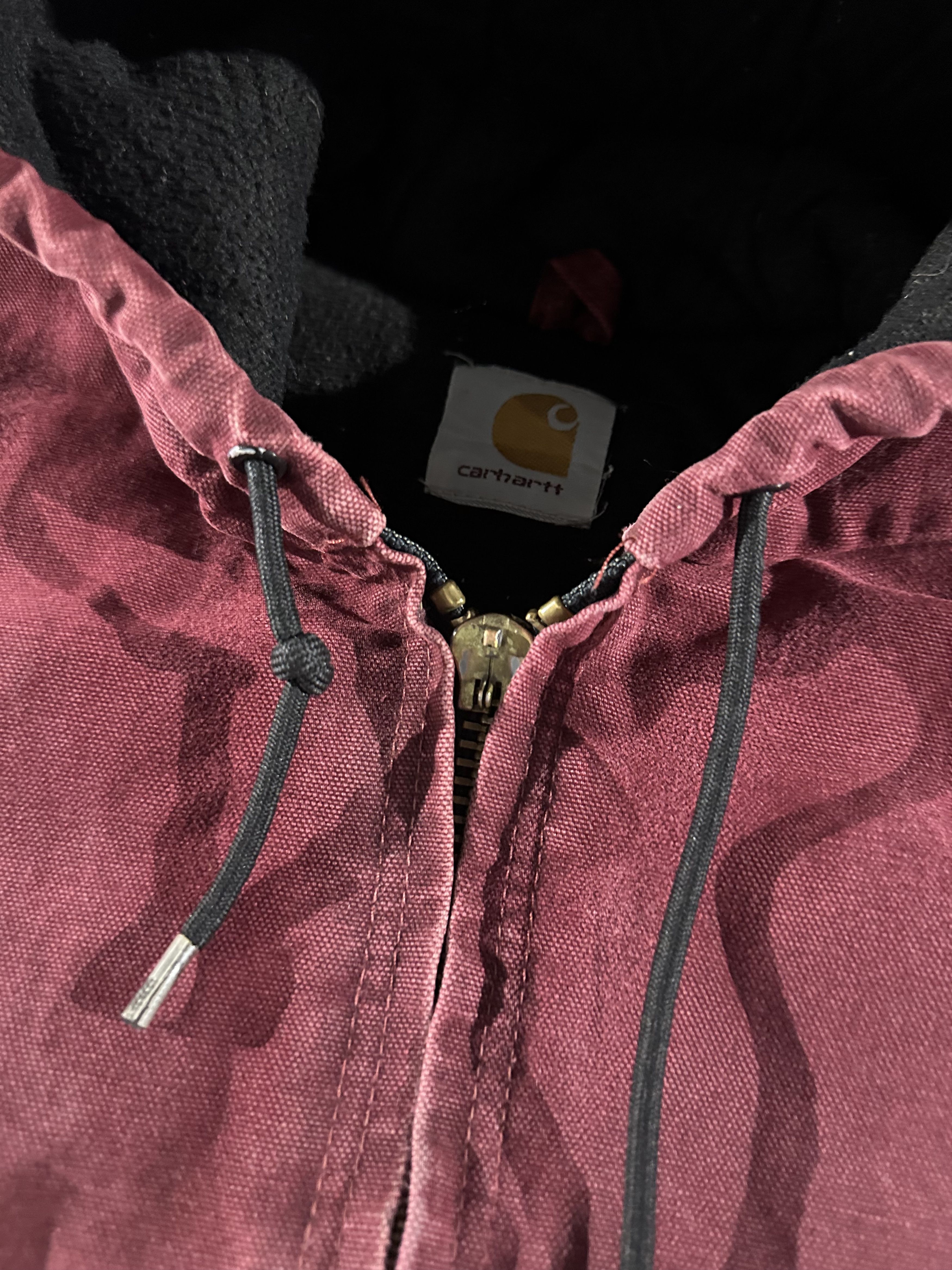 Carhartt 🔥 90s Vintage Carhartt Faded Red Jacket Distressed L/XL Size US L / EU 52-54 / 3 - 6 Thumbnail