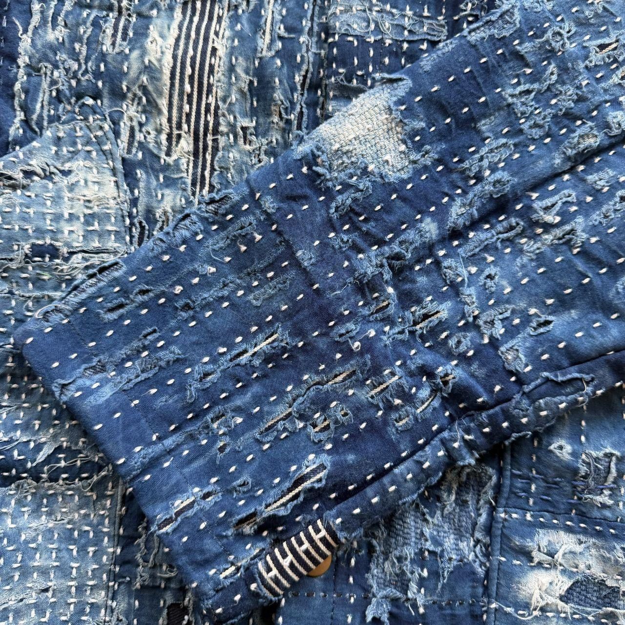 Kapital Japanese Boro Denim Work Chore Jacket Size US M / EU 48-50 / 2 - 4 Thumbnail