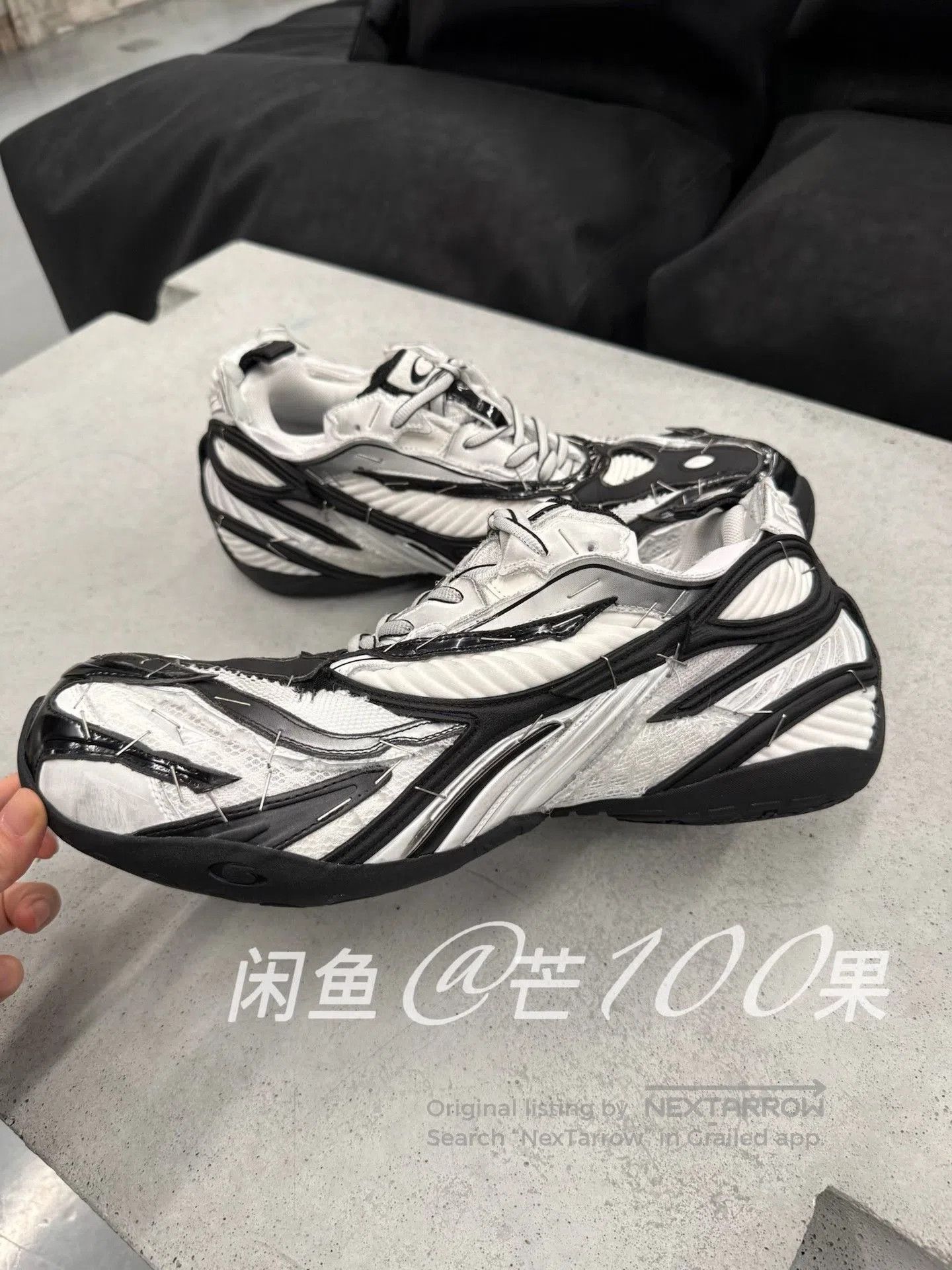Balenciaga Balenciaga 26 Soleless Colorblock Sneakers. Size US 6 / EU 39 - 6 Thumbnail