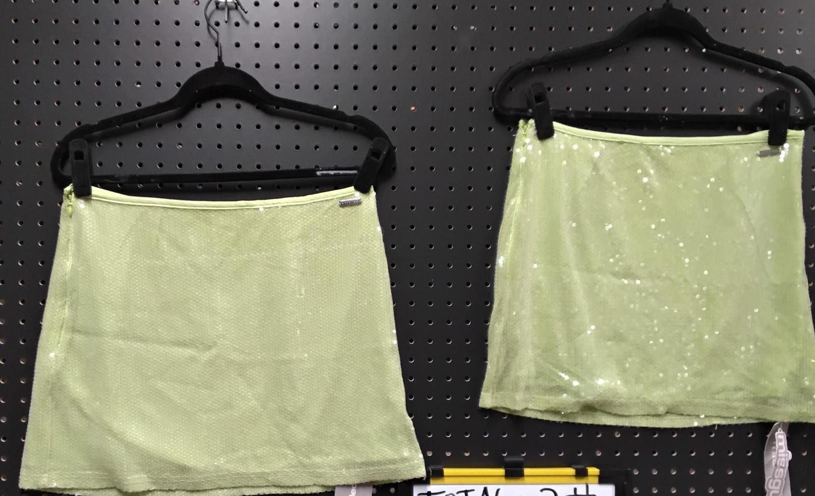 Other Fun & Flirty Papaya Yellow Mini Skirts - Medium Size 32" / US 10 / IT 46 - 2 Thumbnail