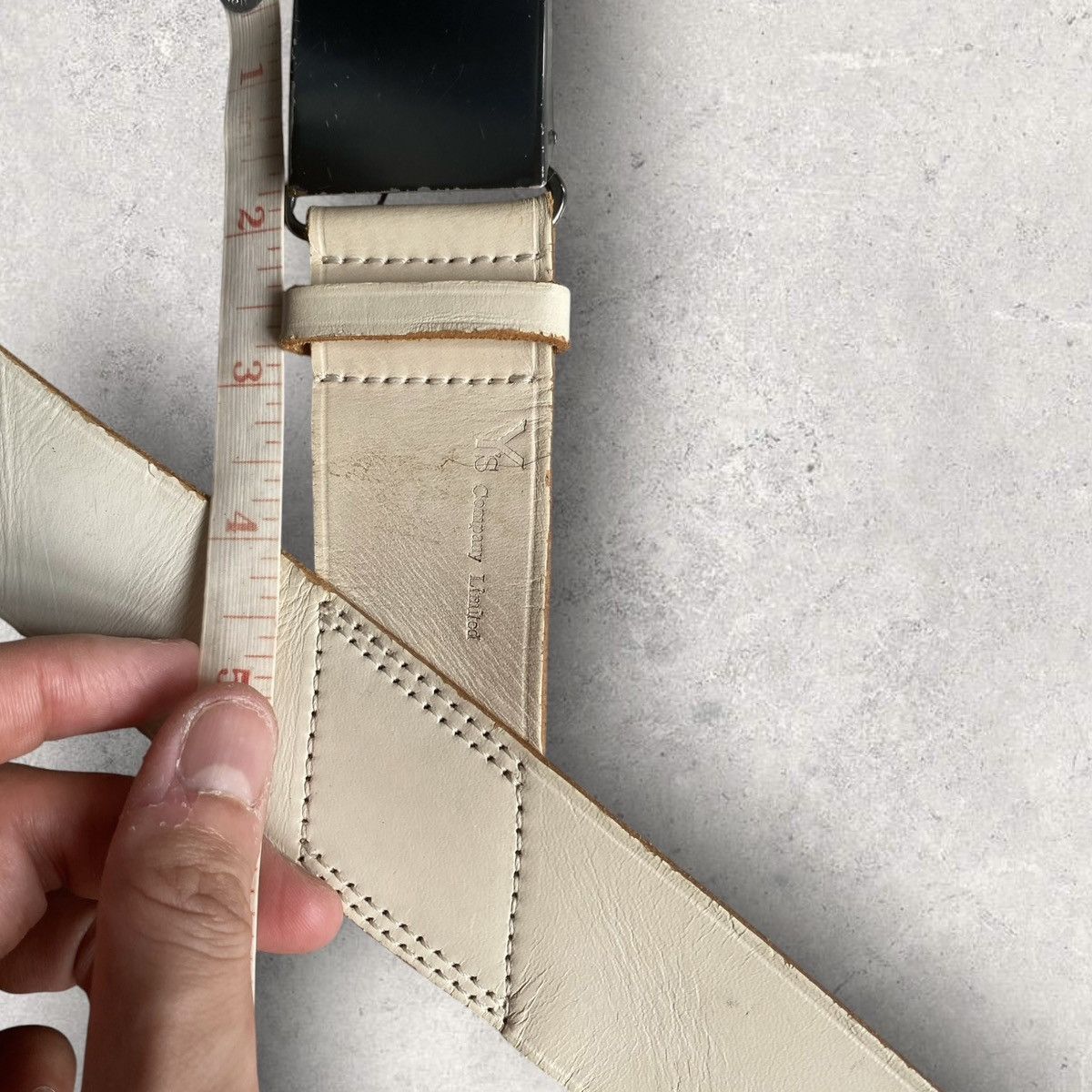 Yohji Yamamoto Y’s Asymmetric belt Size ONE SIZE - 4 Thumbnail