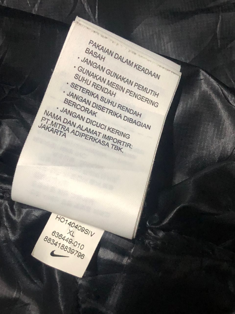 Nike Nike Golf Light Down Jacket Black Size US L / EU 52-54 / 3 - 16 Thumbnail