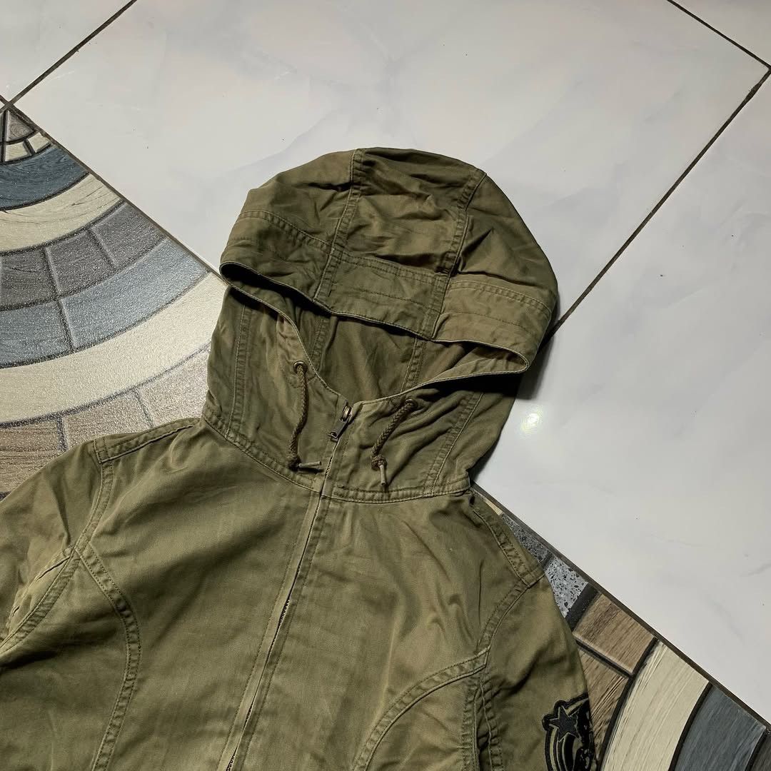Hysteric Glamour Hysteric Glamour Patchwork Military Jacket Size US S / EU 44-46 / 1 - 2 Thumbnail
