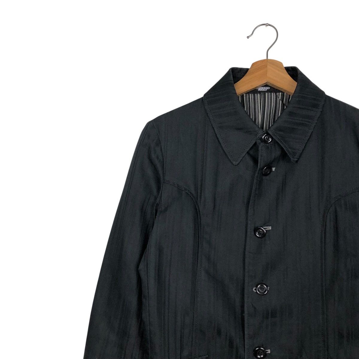 Hysteric Glamour 📌Vintage Hickory Chore Jacket Tornado Mart Japan Rich Black Size US M / EU 48-50 / 2 - 7 Thumbnail