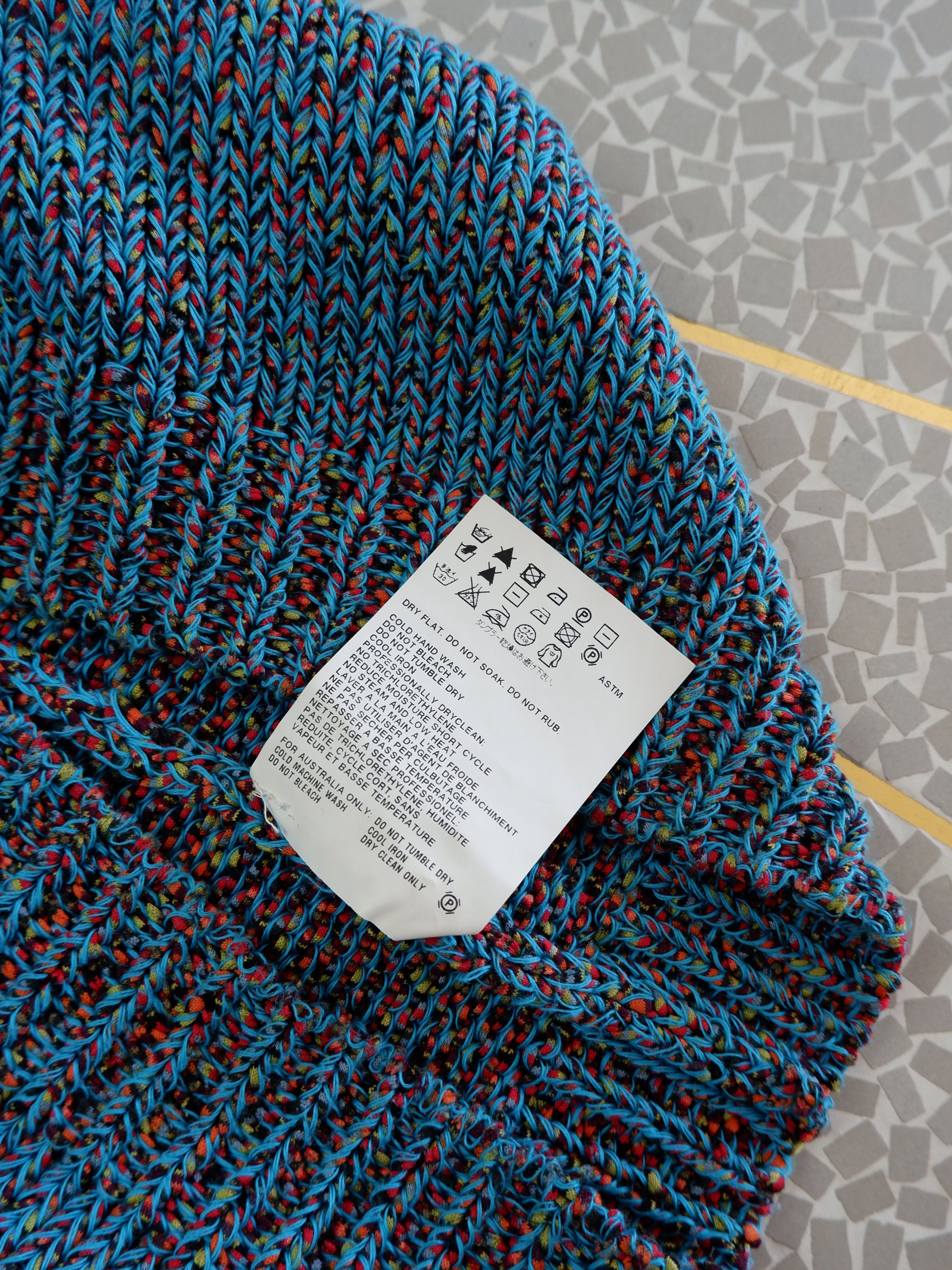 Jil Sander Last drop! Jil Sander turquoise sweater runway SS12 Size US L / EU 52-54 / 3 - 12 Thumbnail