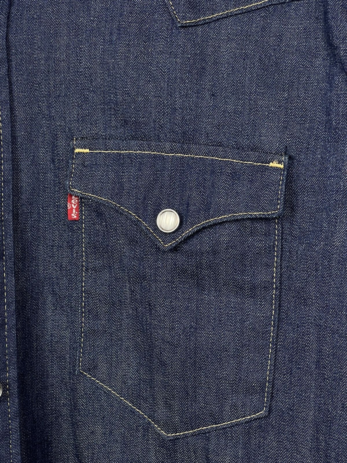 Levi's Vintage Clothing Levi’s Barstow Western Standard Denim Shirt Men’s Size M Size US M / EU 48-50 / 2 - 7 Thumbnail