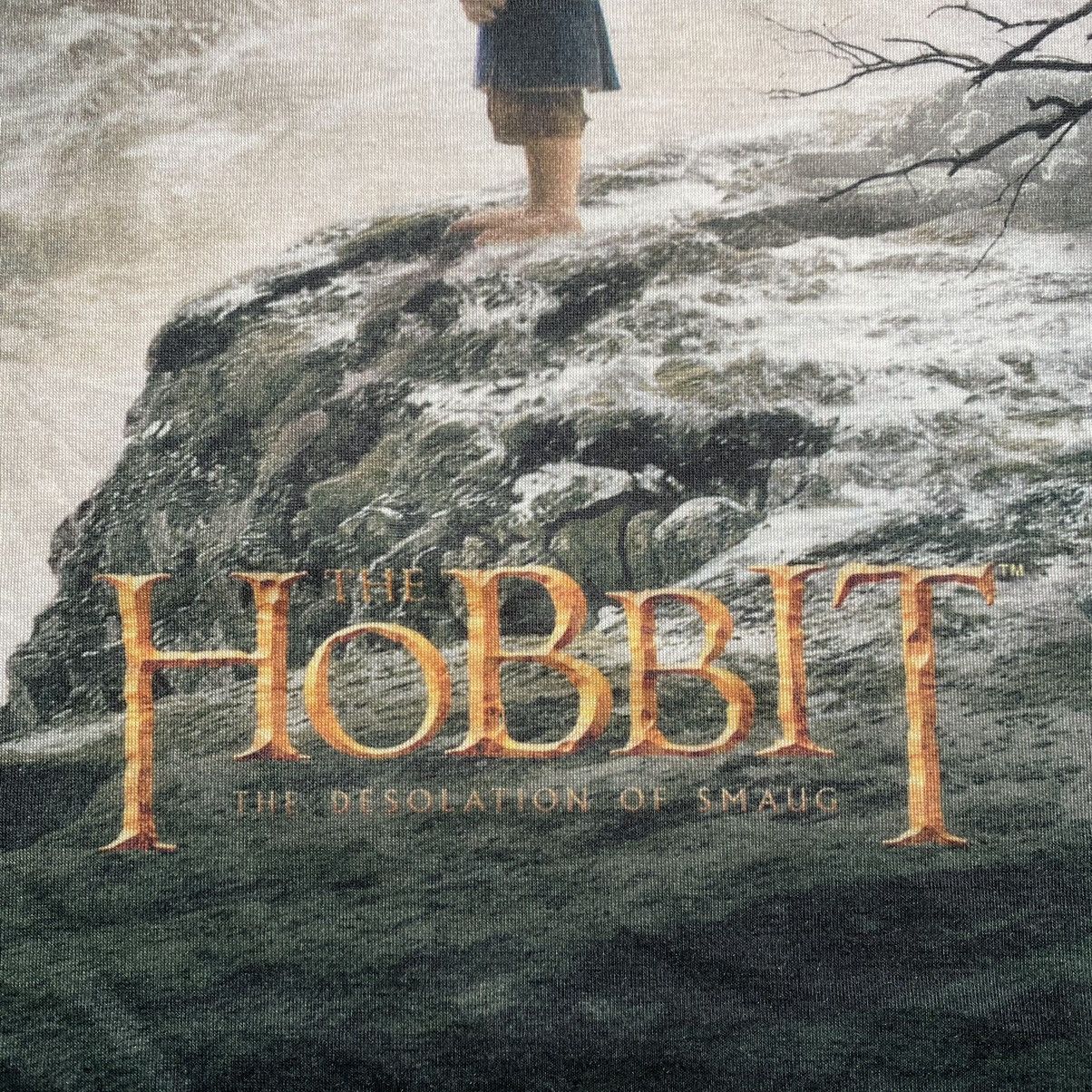 Vintage Vintage The Hobbit The Desolation of Smaug Overprint Tee Size US L / EU 52-54 / 3 - 9 Thumbnail
