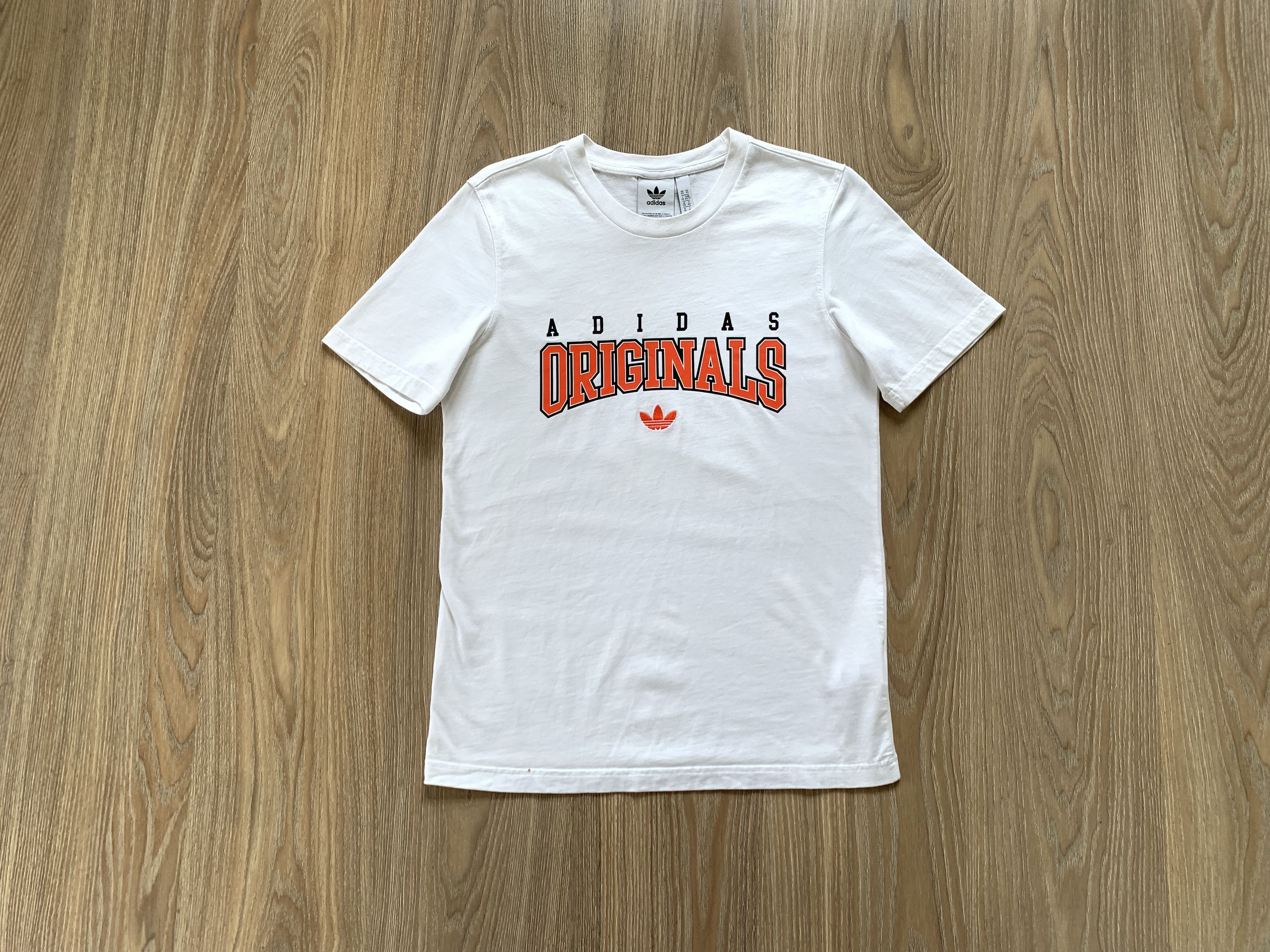 Adidas Adidas Originals White Cotton T-Shirt 2021 Size US XS / EU 42 / 0 - 1 Thumbnail