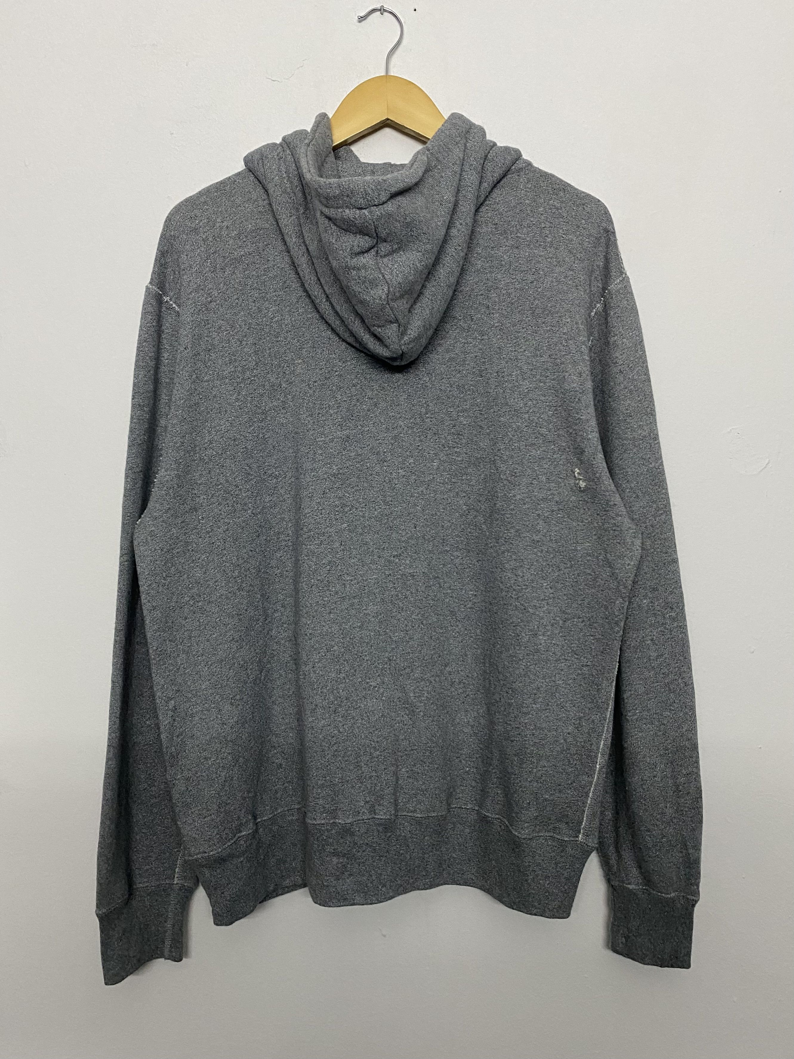 Mackintosh Mackintosh London 13.4oz Full Zip Hoodie Grey Made in Japan Size US L / EU 52-54 / 3 - 3 Thumbnail