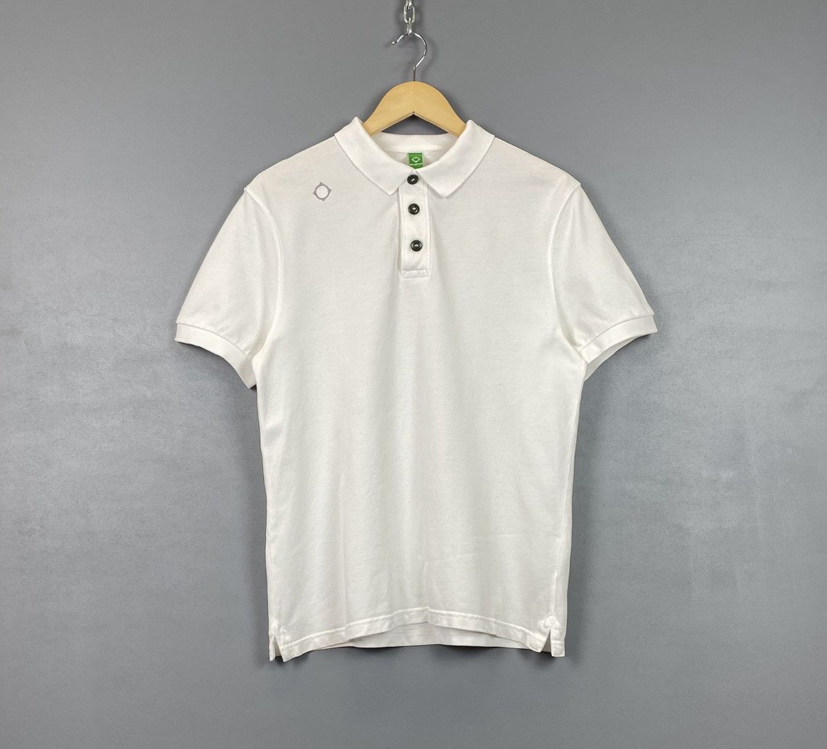 MA.STRUM Ma.Strum Polo Buttons Shirt Men’s Casuals Designer White Top Size US M / EU 48-50 / 2 - 1 Thumbnail