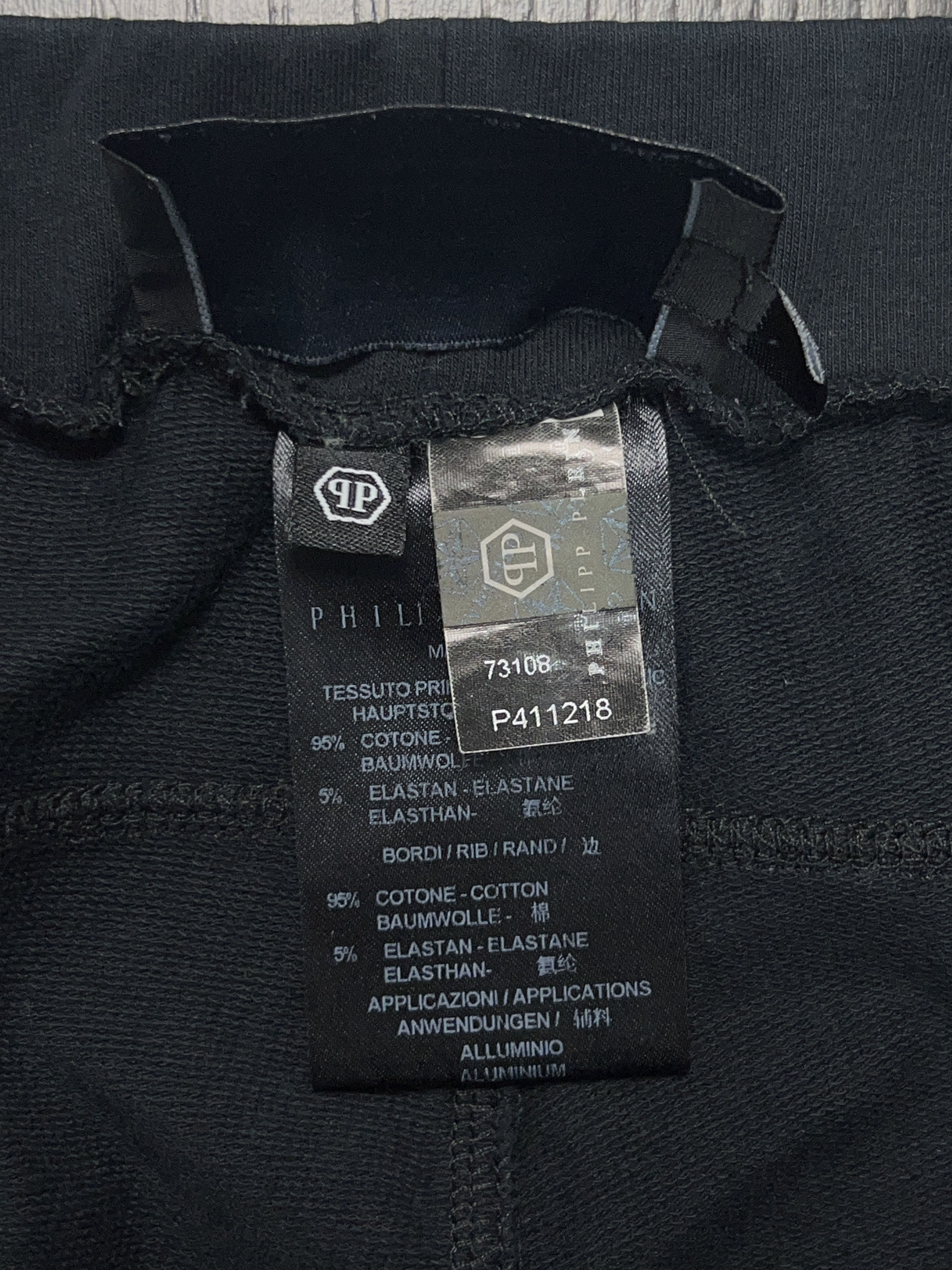 Philipp Plein Womens Philipp Plein Chain Cotton Pants Leggins Black Size 30" / US 8 / IT 44 - 5 Thumbnail