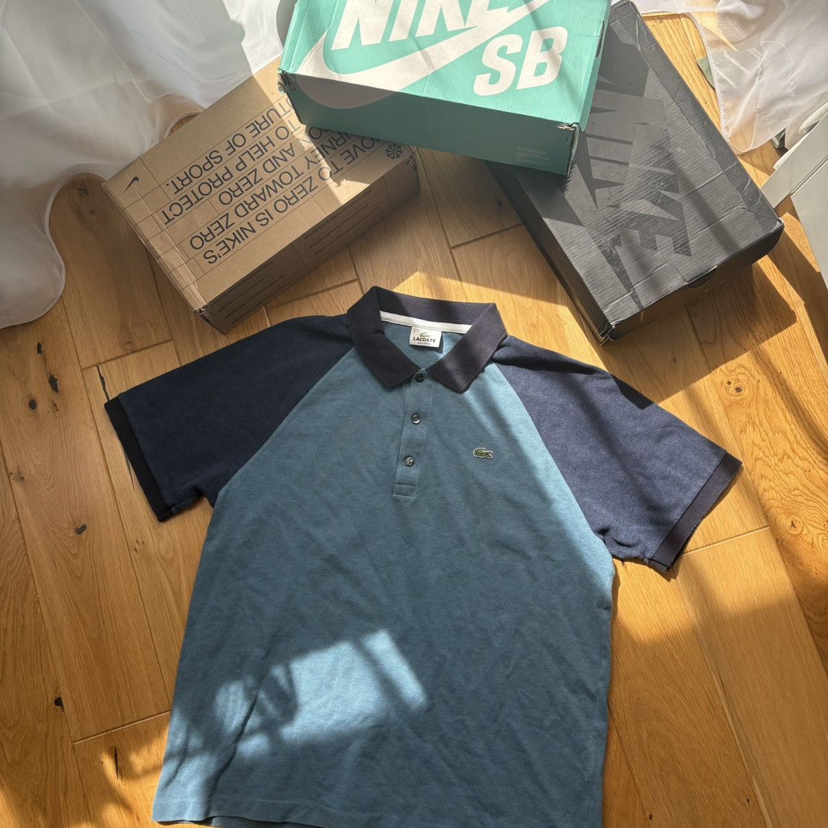 Lacoste × Vintage T-shirt vintage polo Lacoste Size US L / EU 52-54 / 3 - 2 Thumbnail