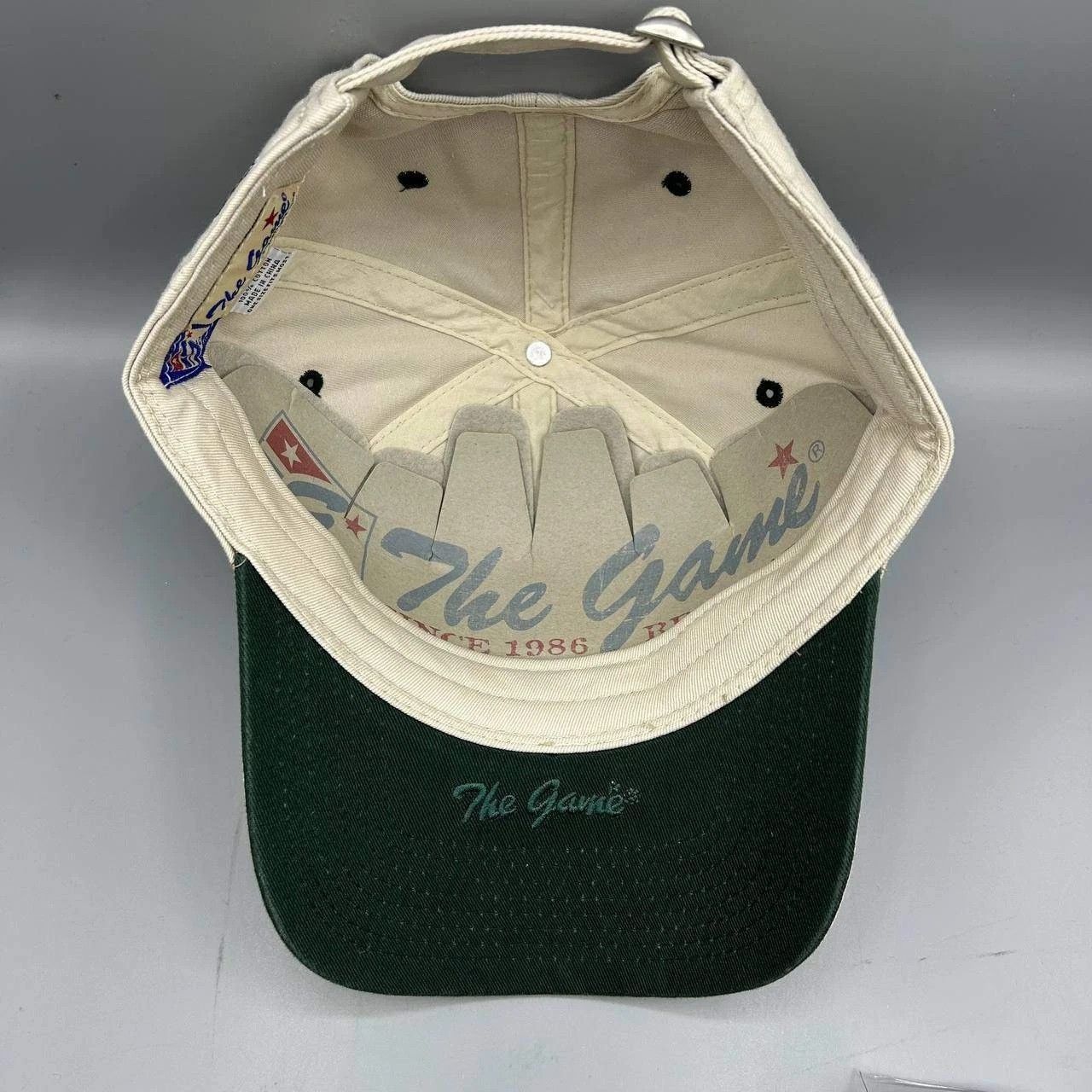 The Game Colorado State Rams Hat Men Beige NCAA Strap Back Cotton Size ONE SIZE - 2 Thumbnail