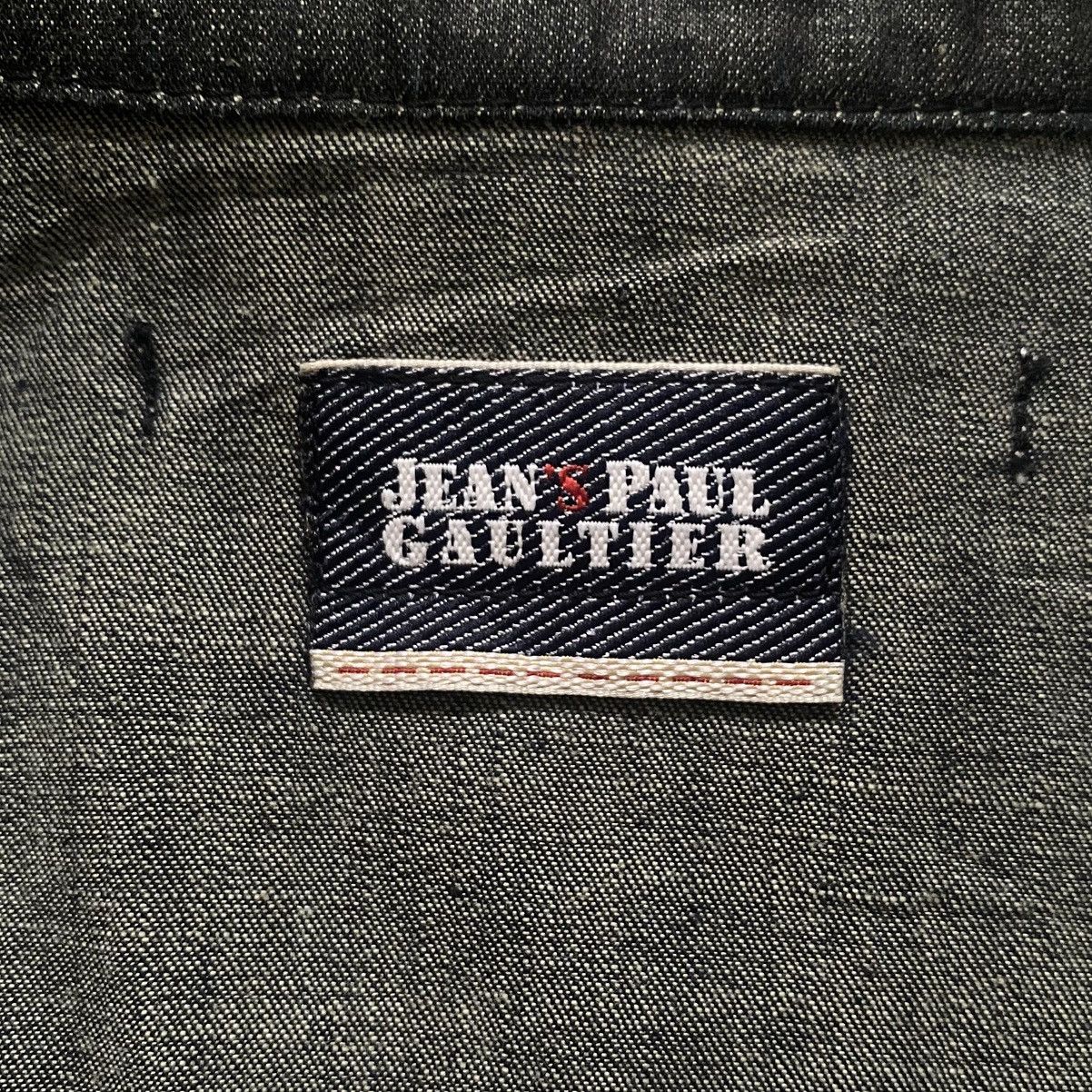 Jean Paul Gaultier Jean Paul Gaultier Crop Denim Jacket Size L / US 10 / IT 46 - 3 Thumbnail