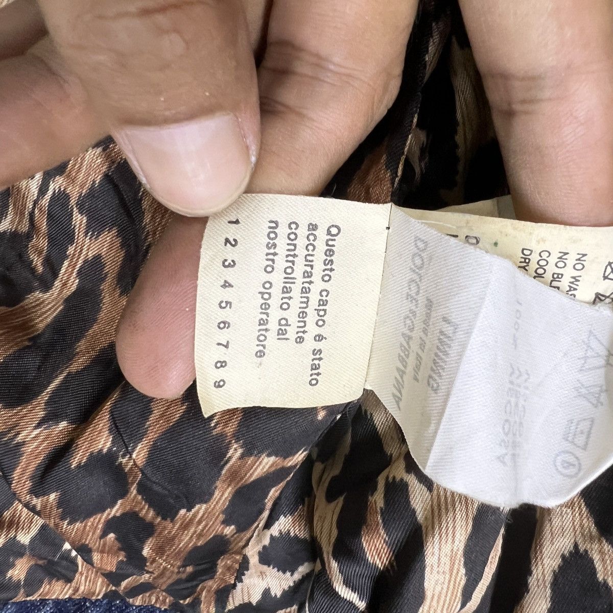 Dolce & Gabbana 🔥 Dolce & Gabbana Denim Line 21 Leopart Lining Jacket Size M / US 6-8 / IT 42-44 - 16 Thumbnail
