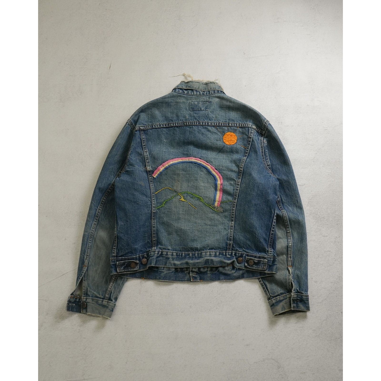 Levi's Vintage 90s Levis Blue Regular Denim Jacket - Women's Medium Size M / US 6-8 / IT 42-44 - 2 Thumbnail