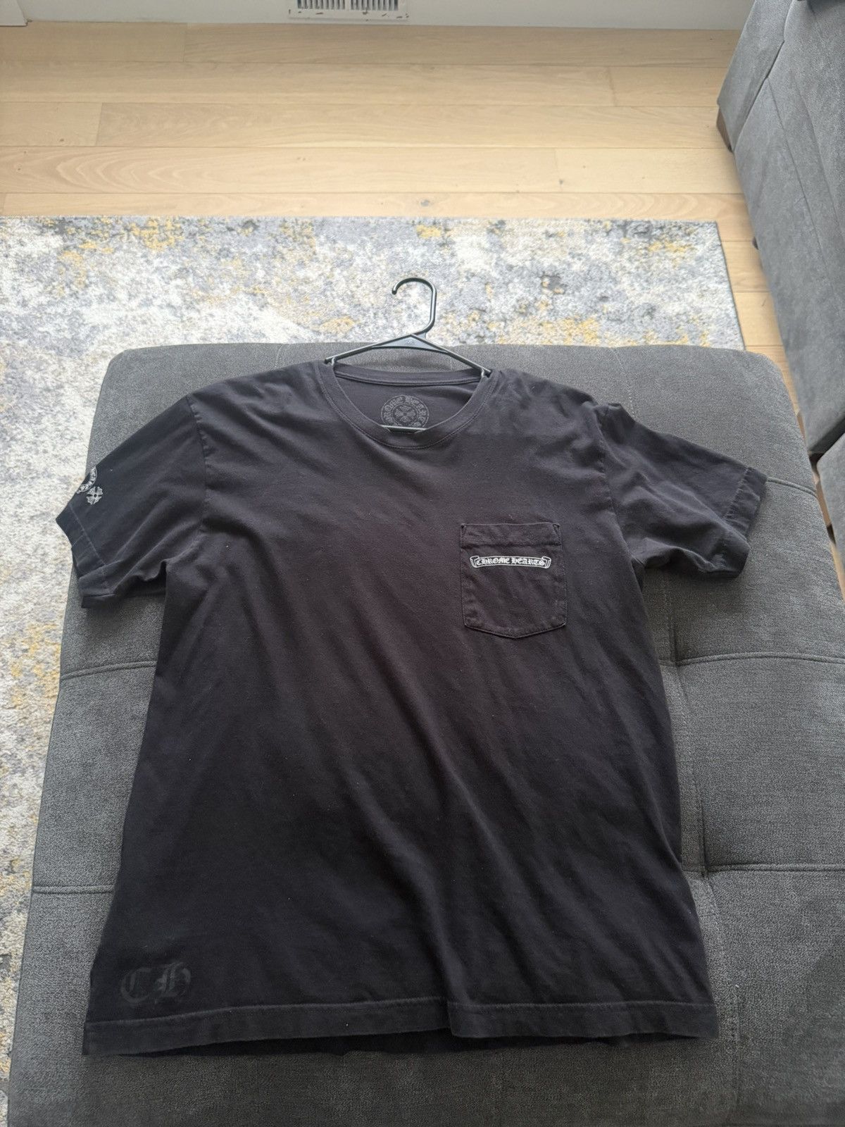 Chrome Hearts Chrome hearts eye chart dagger t shirt Size US L / EU 52-54 / 3 - 1 Thumbnail