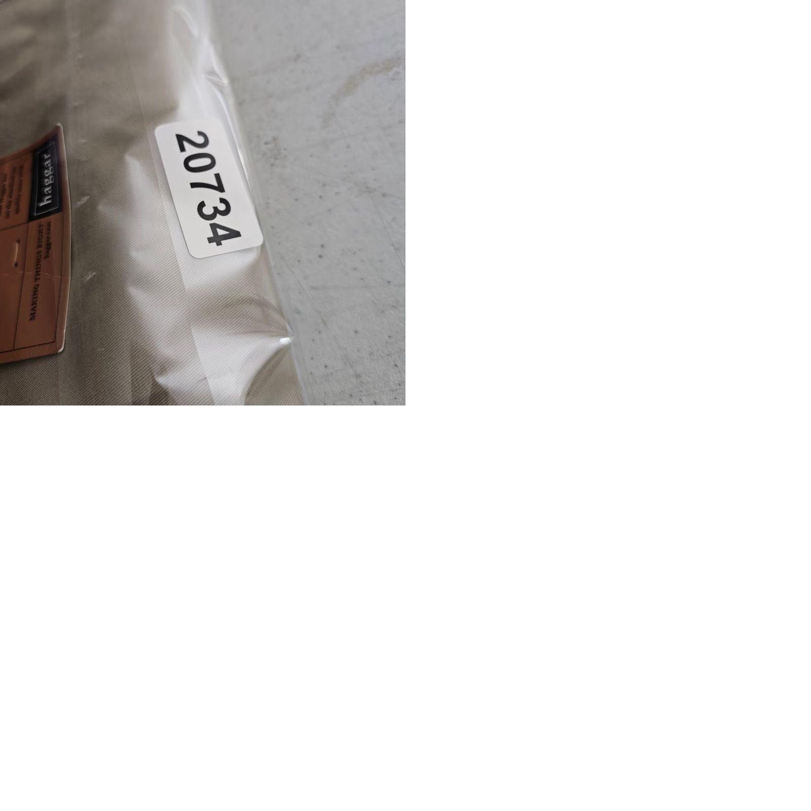 Haggar Haggar Dress Pants Mens 32x32 Khaki Classic Fit Flat Front Comfort Khaki Cotton Size US 32 / EU 48 - 9 Thumbnail