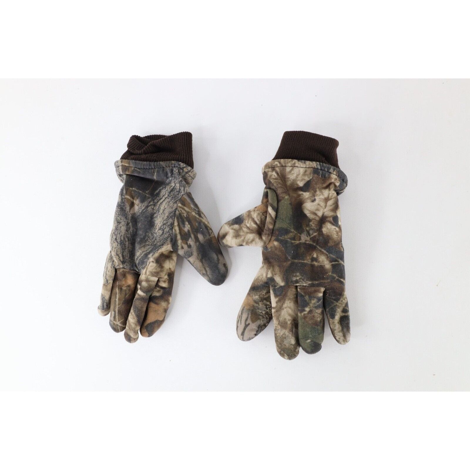 Vintage Vintage 90s Streetwear Soft Cloth Camouflage Gloves Size ONE SIZE - 4 Thumbnail