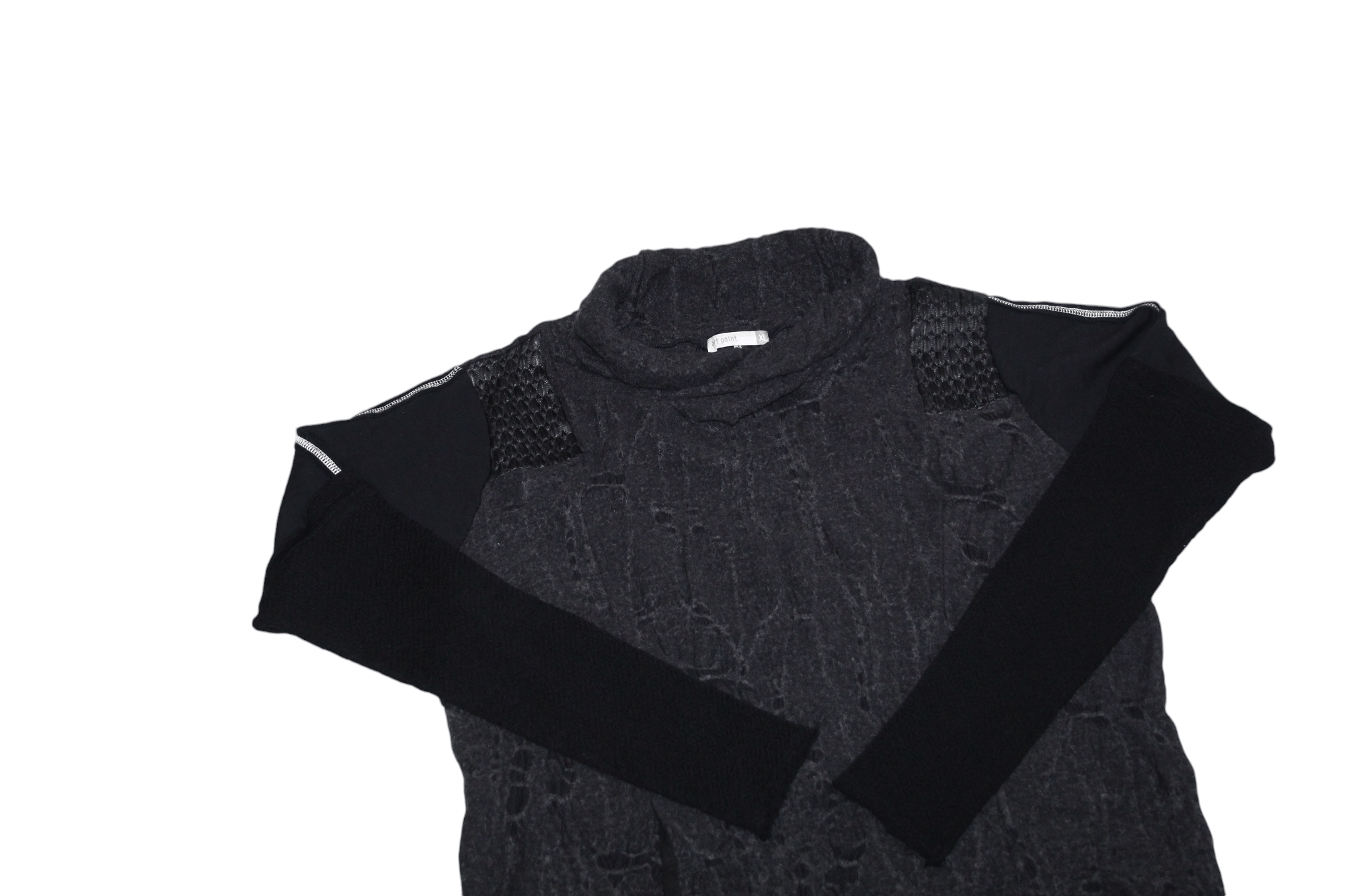 First Aid To The Injured 🔥ARTpoint Vienna mock-neck draped loose jumper Size US XL / EU 56 / 4 - 2 Thumbnail