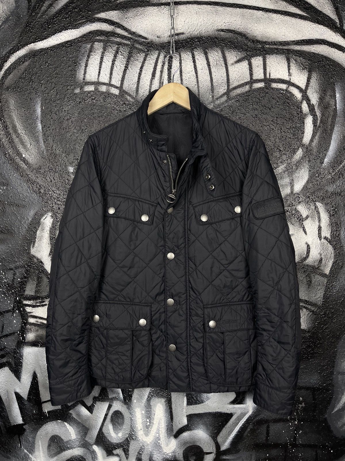Barbour Barbour International Black Ariel Full Zip Jacket Size S Size US S / EU 44-46 / 1 - 8 Thumbnail