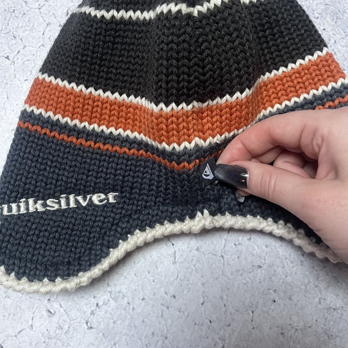 Japanese Brand × Quiksilver × Vintage Rare Quiksilver Knit Vintage Bucket Hat Junya Watanabe Y2K Size ONE SIZE - 4 Thumbnail