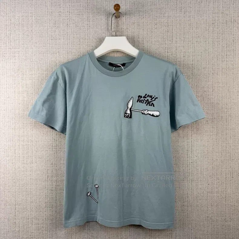 Louis Vuitton Louis Vuitton SS23 Tool Pattern Embroidered Short Sleeve Size US S / EU 44-46 / 1 - 1 Thumbnail
