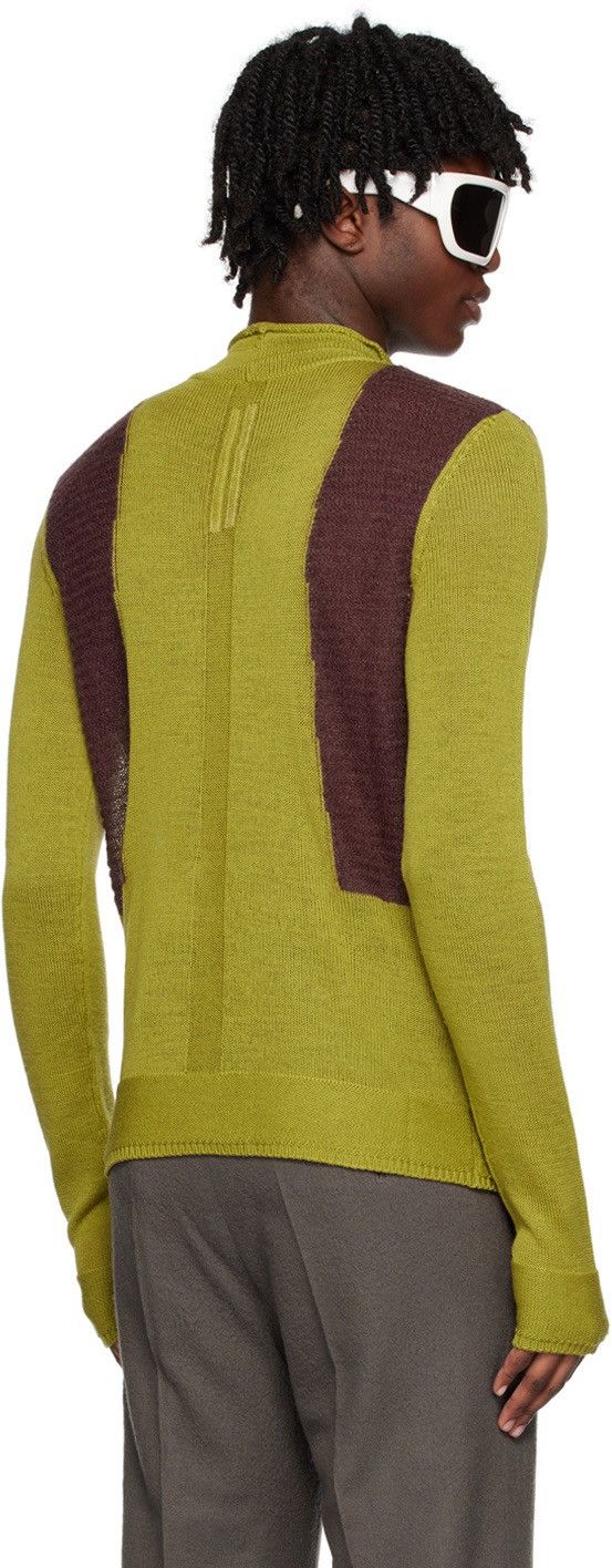 Rick Owens Last Rick Owens Green & Purple Harness Woolen Sweater Size S / US 4 / IT 40 - 5 Thumbnail