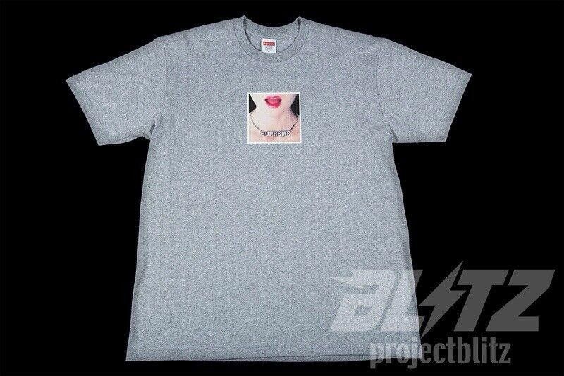 Supreme SS18 Supreme Necklace Tee T-shirt Heather Grey XL 2018 Size US XL / EU 56 / 4 - 2 Thumbnail