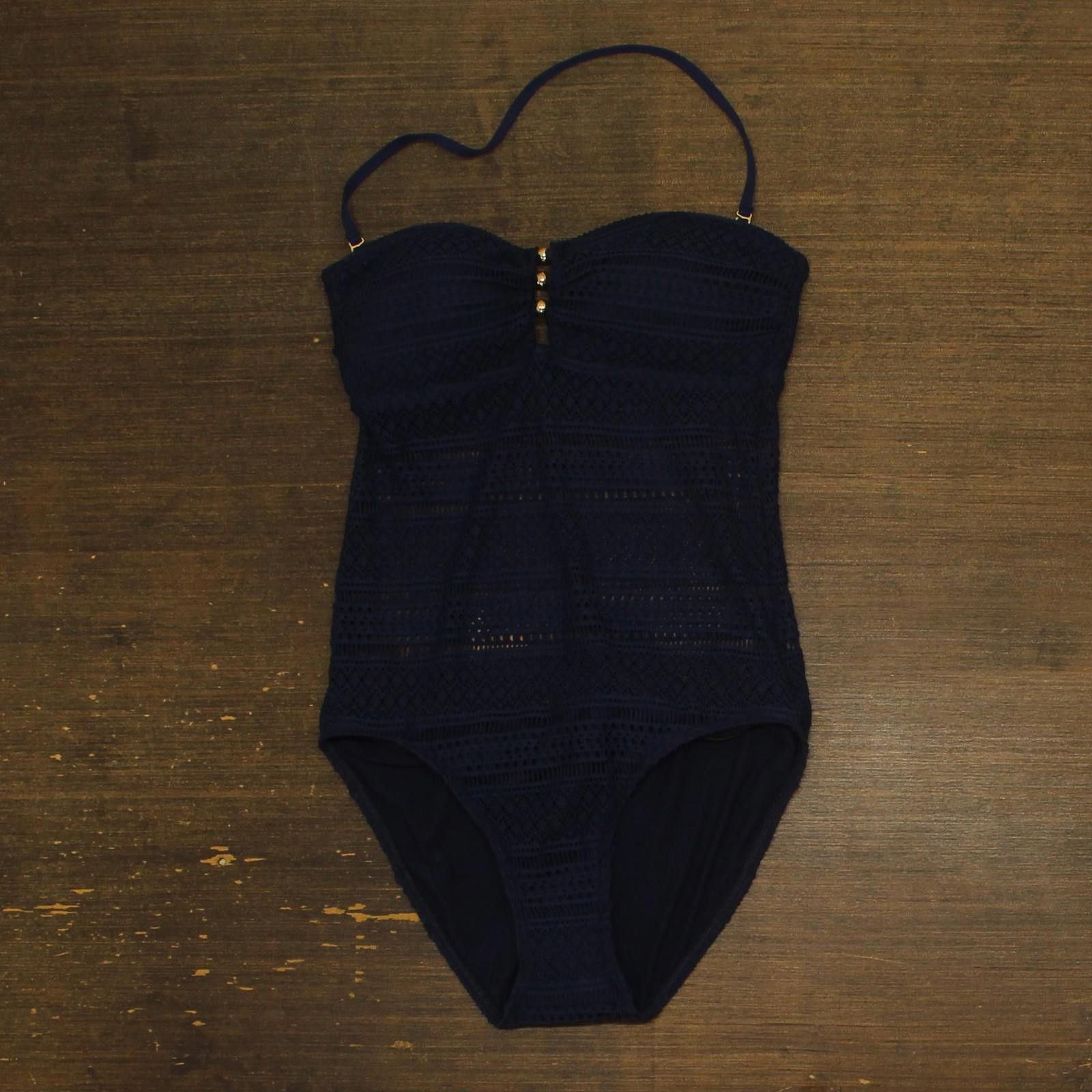 Lauren Ralph Lauren New Lauren By Ralph Lauren Swimsuit Bright Indigo Blue 6 Size ONE SIZE - 1 Thumbnail