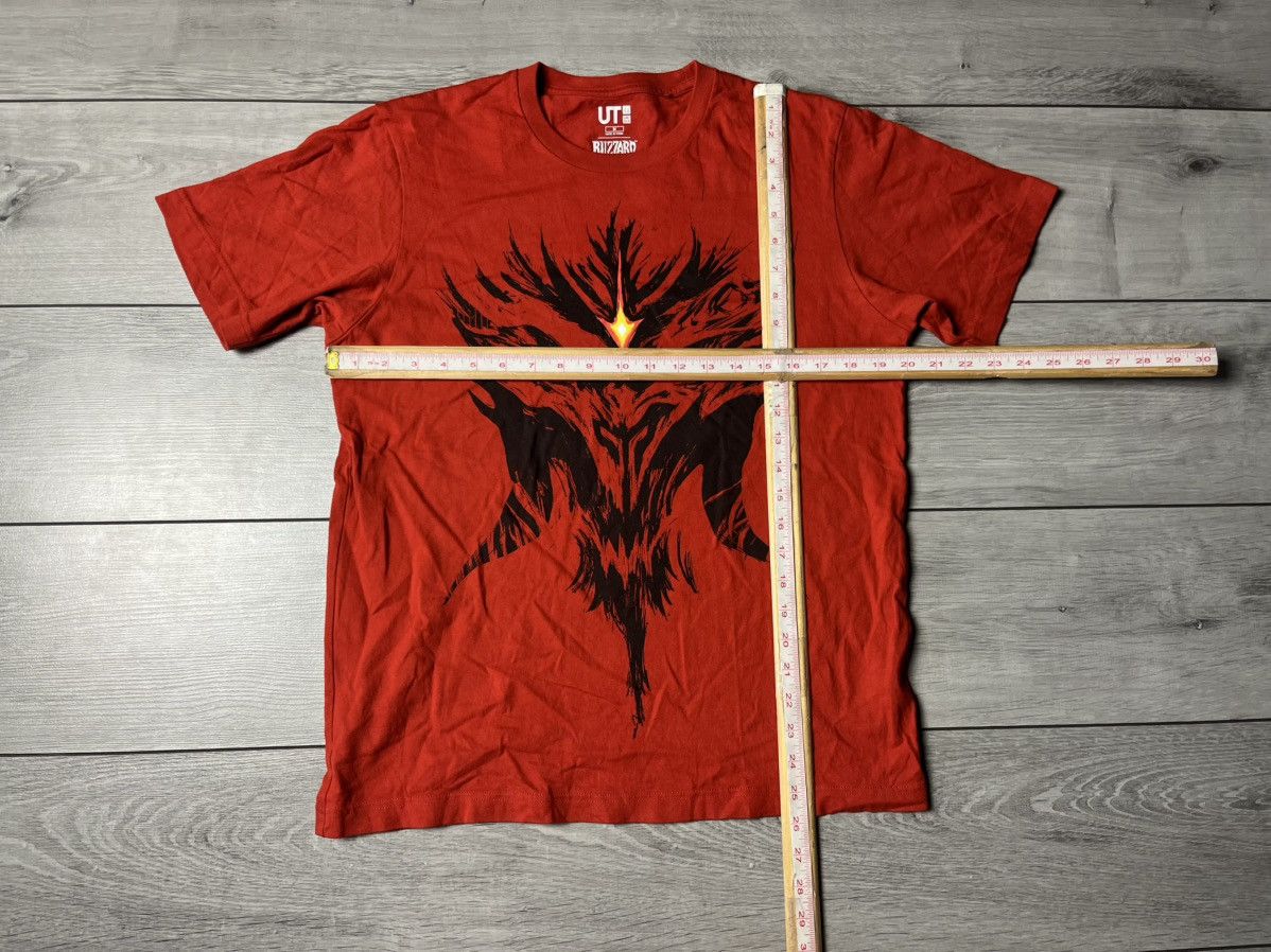 The Game × Uniqlo Uniqlo Blizzard Diablo Tshirt size Medium Size US M / EU 48-50 / 2 - 5 Thumbnail