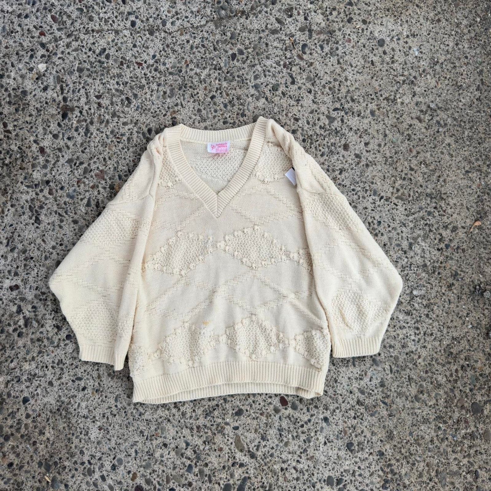 Other Vintage 80s beldoch petites cable knit sweater Size M / US 6-8 / IT 42-44 - 1 Thumbnail