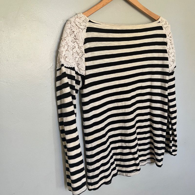 Loft Loft Ann Taylor Stripe Top Size XL / US 12-14 / IT 48-50 - 4 Thumbnail