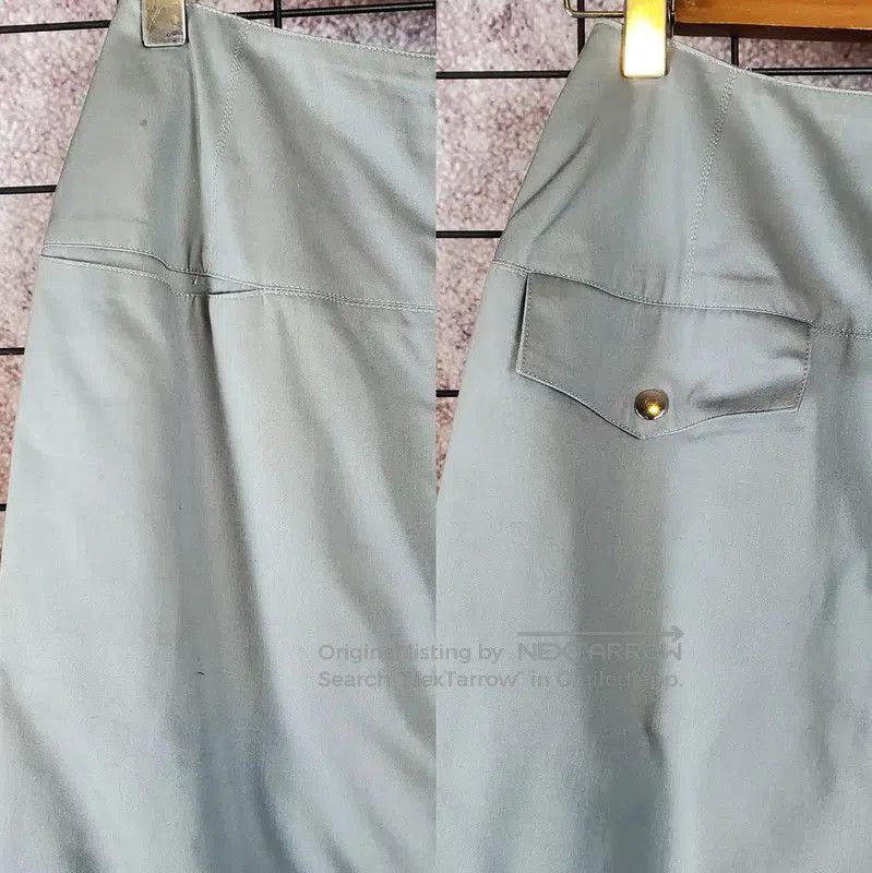 Dior Dior A-Line Gray Cotton Summer Skirt . Size 28" / US 6 / IT 42 - 5 Thumbnail