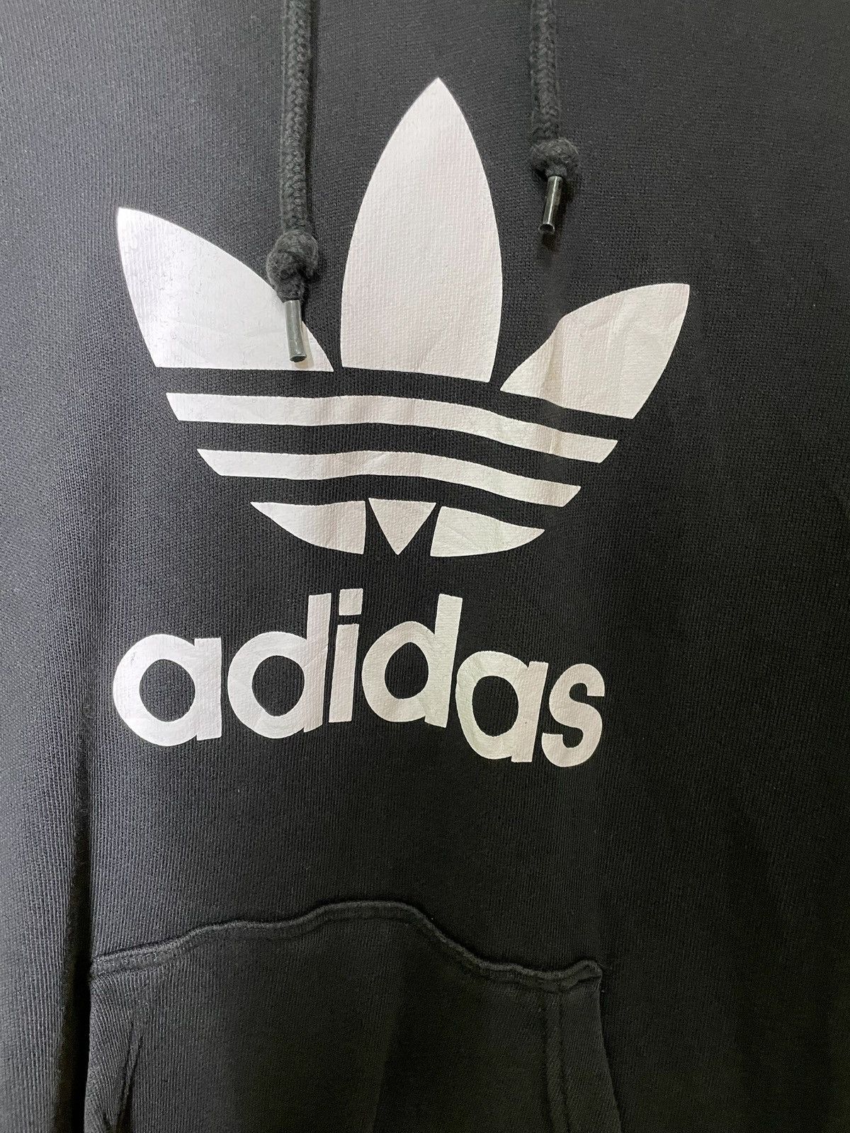 Adidas × Japanese Brand ADIDAS hoodie big logo printed sweatshirt size S Size US S / EU 44-46 / 1 - 5 Thumbnail