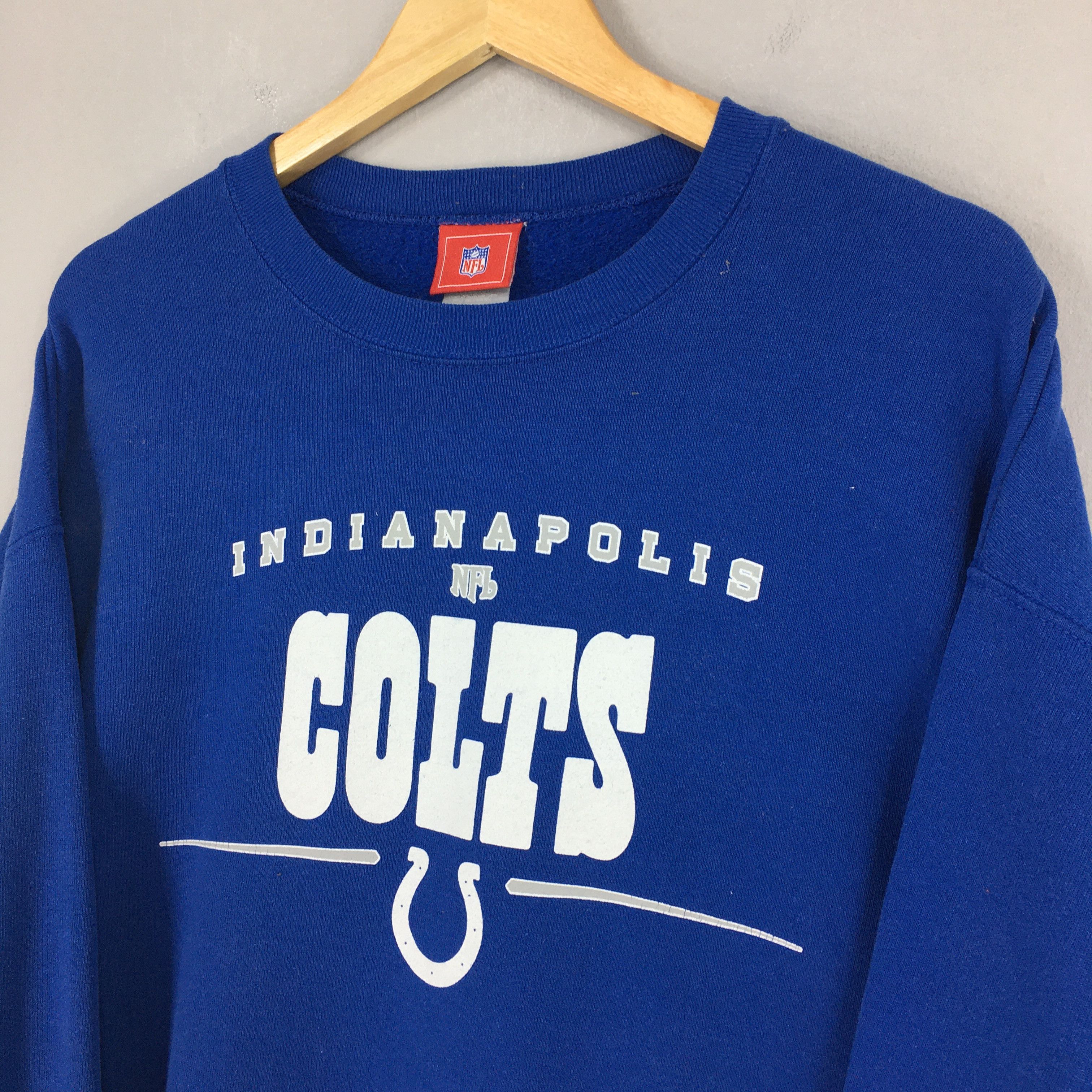 NFL Vintage Indianapolis Colts NFL Sweatshirt XLarge Size US XL / EU 56 / 4 - 3 Thumbnail