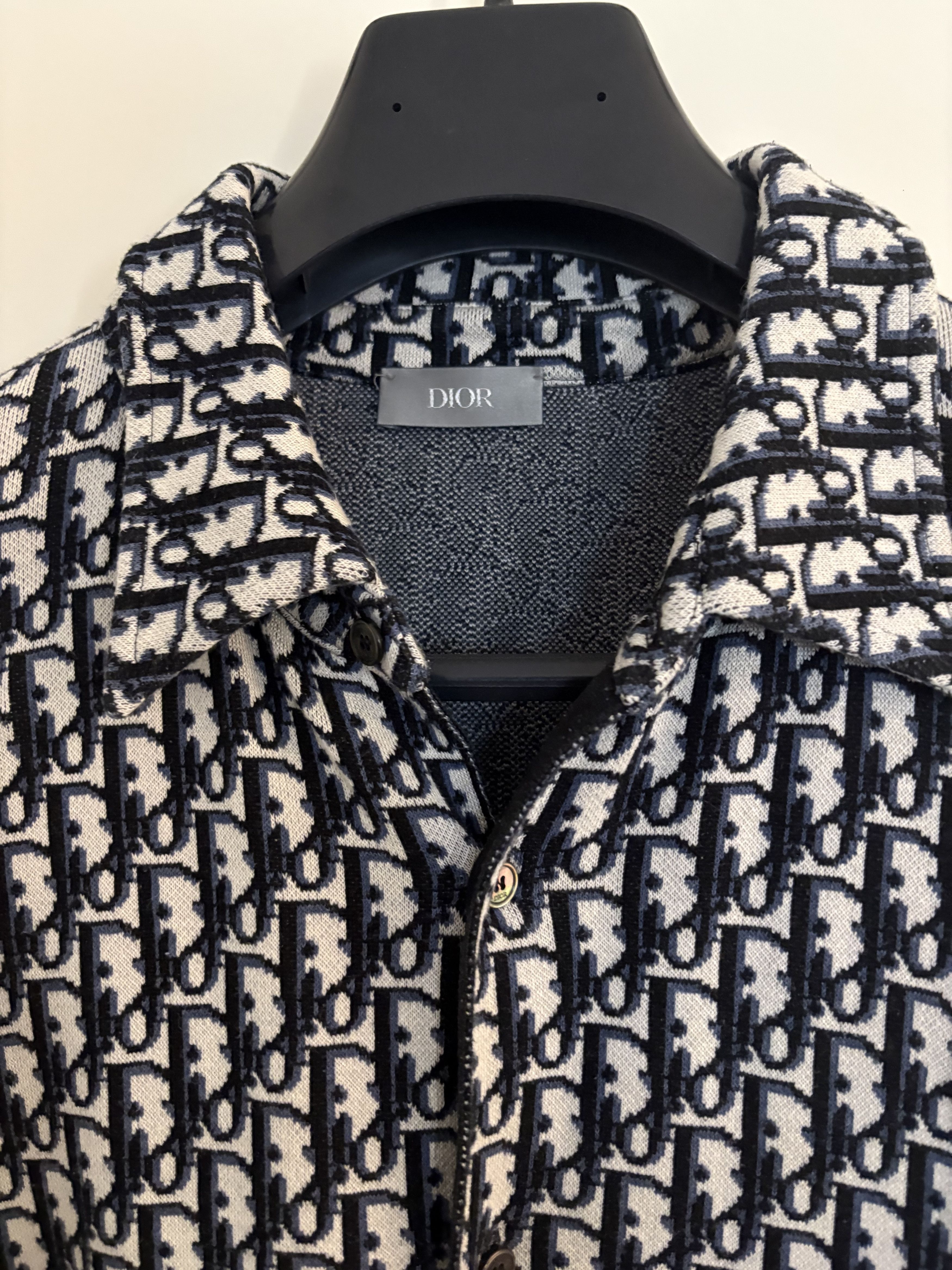 Dior Dior Overshirt Mens Navy Size US L / EU 52-54 / 3 - 3 Thumbnail